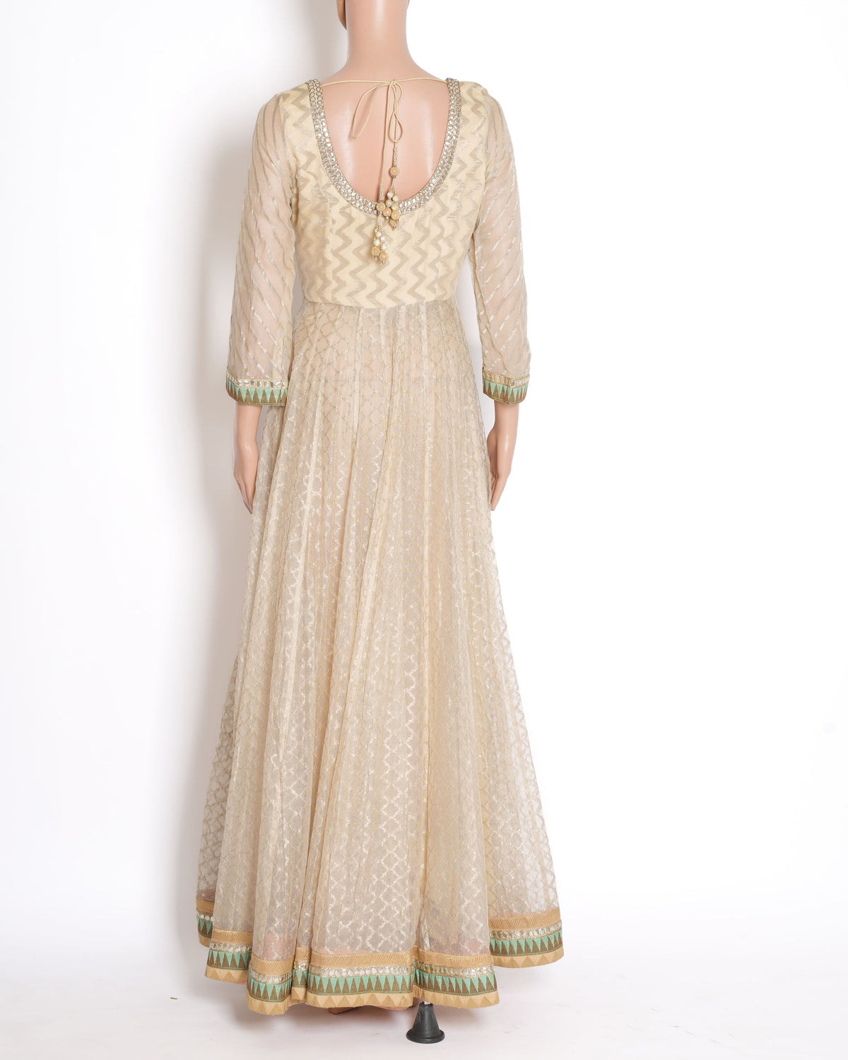 Anita Dongre Anarkali Kurta In Beige