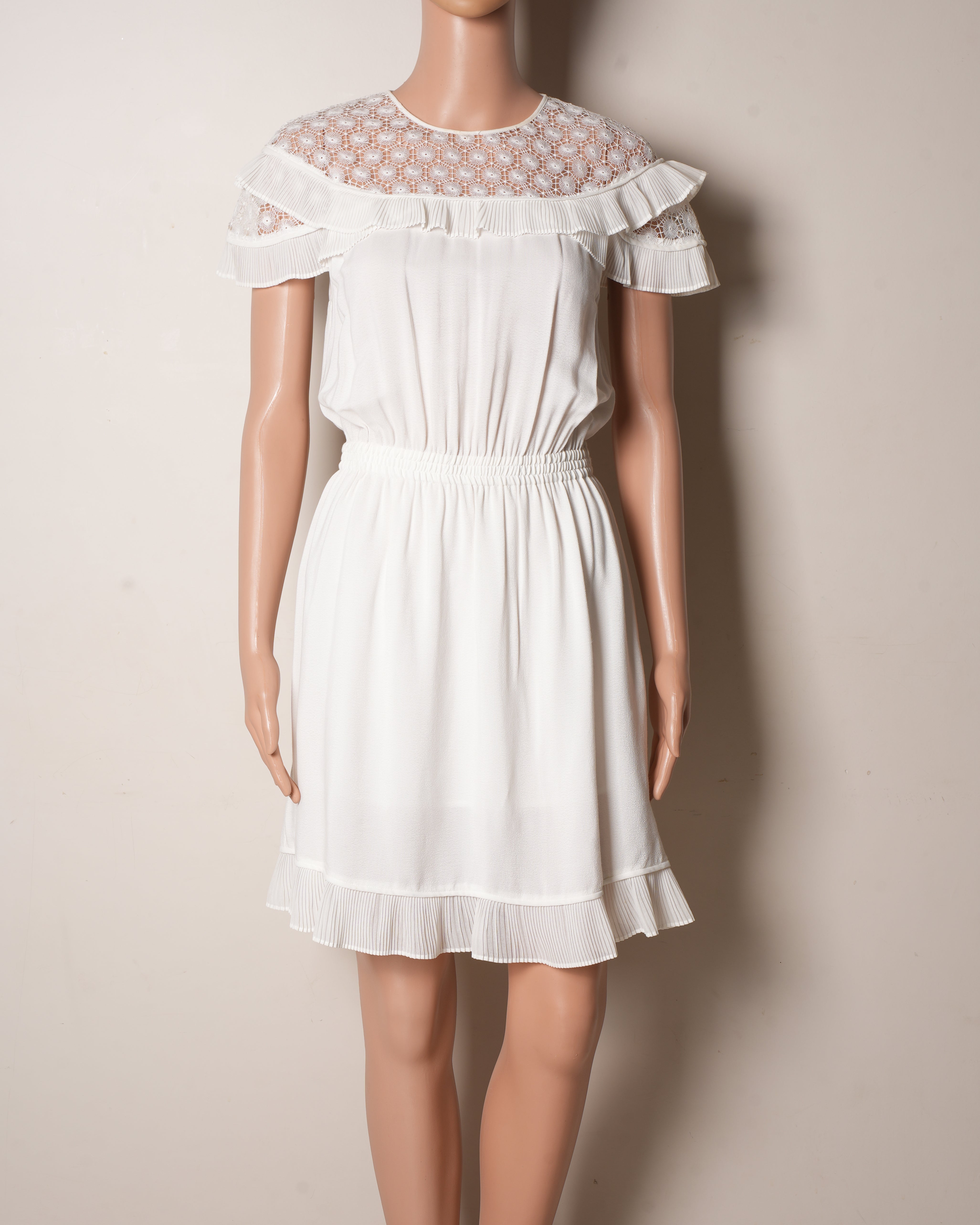 Sandro White Dress