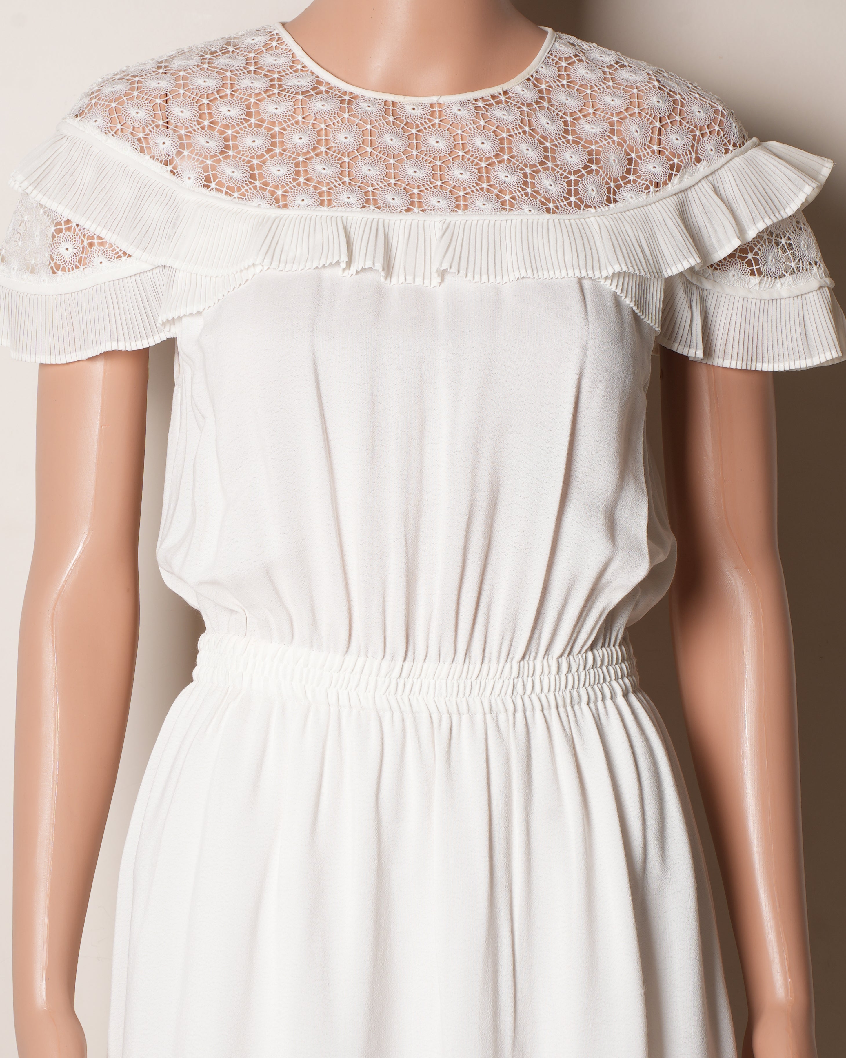 Sandro White Dress