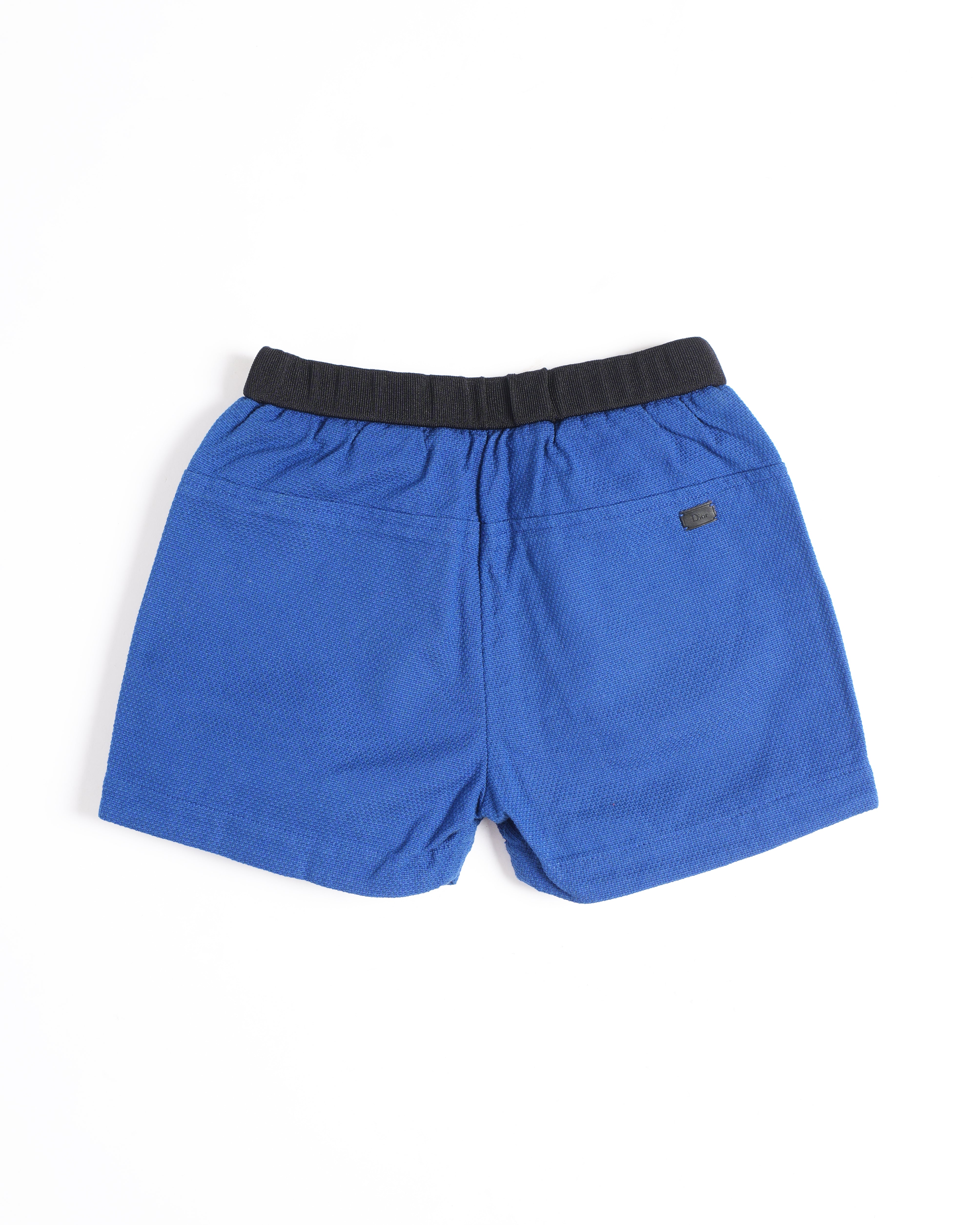 Dior kids blue shorts