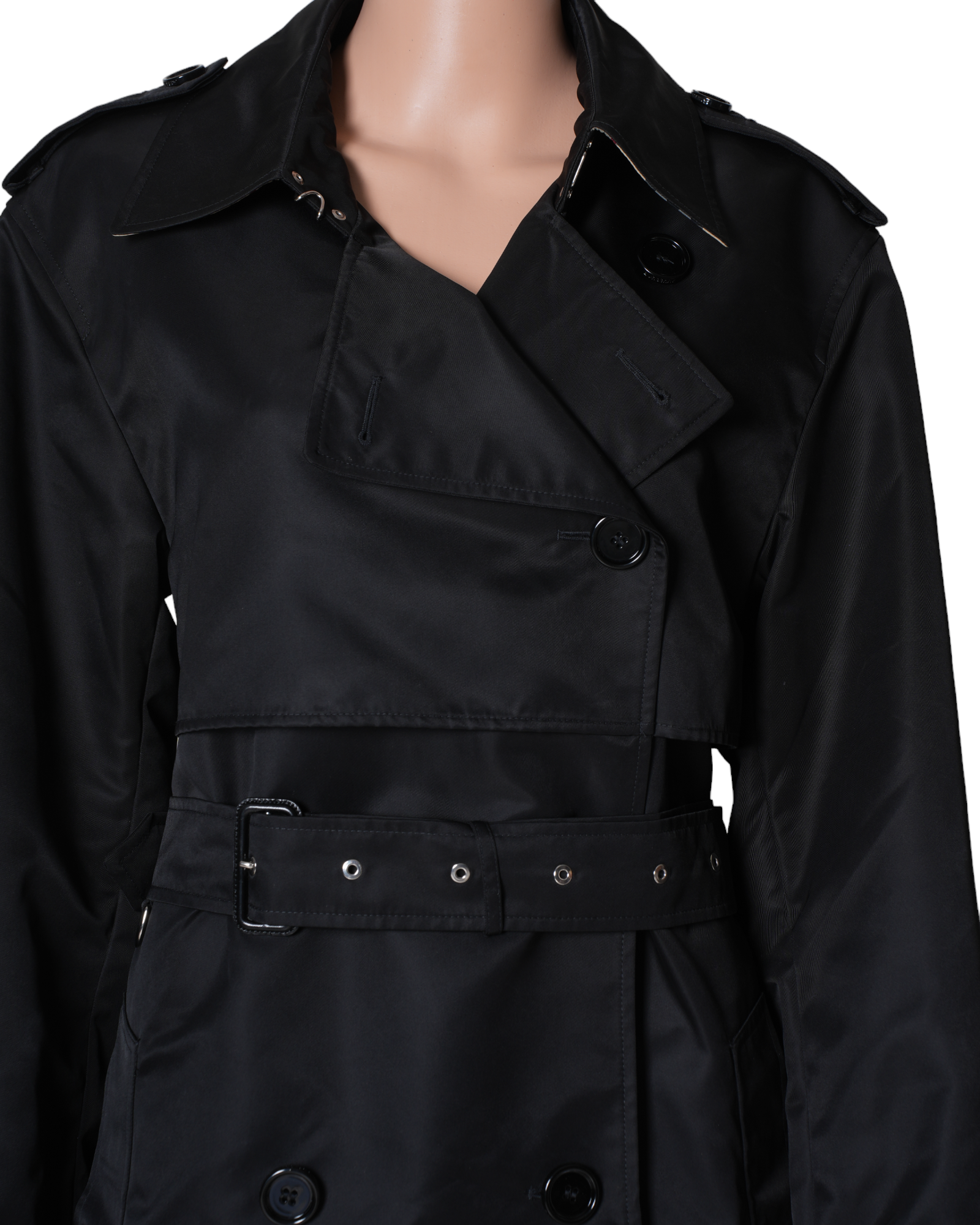 Burberry Black Trench Coat