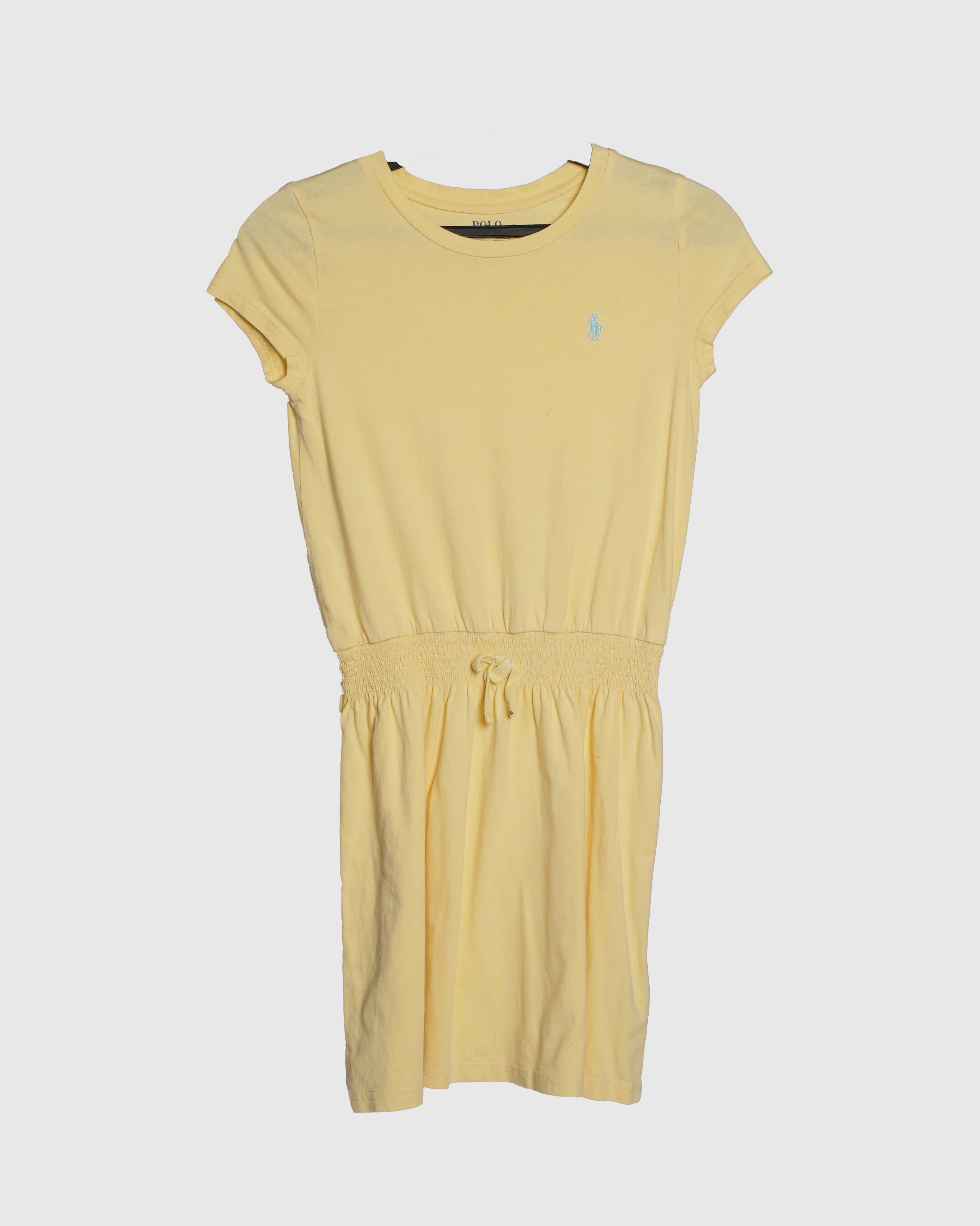 Polo By Ralph Lauren Yellow Kidswear Knee Length Dress