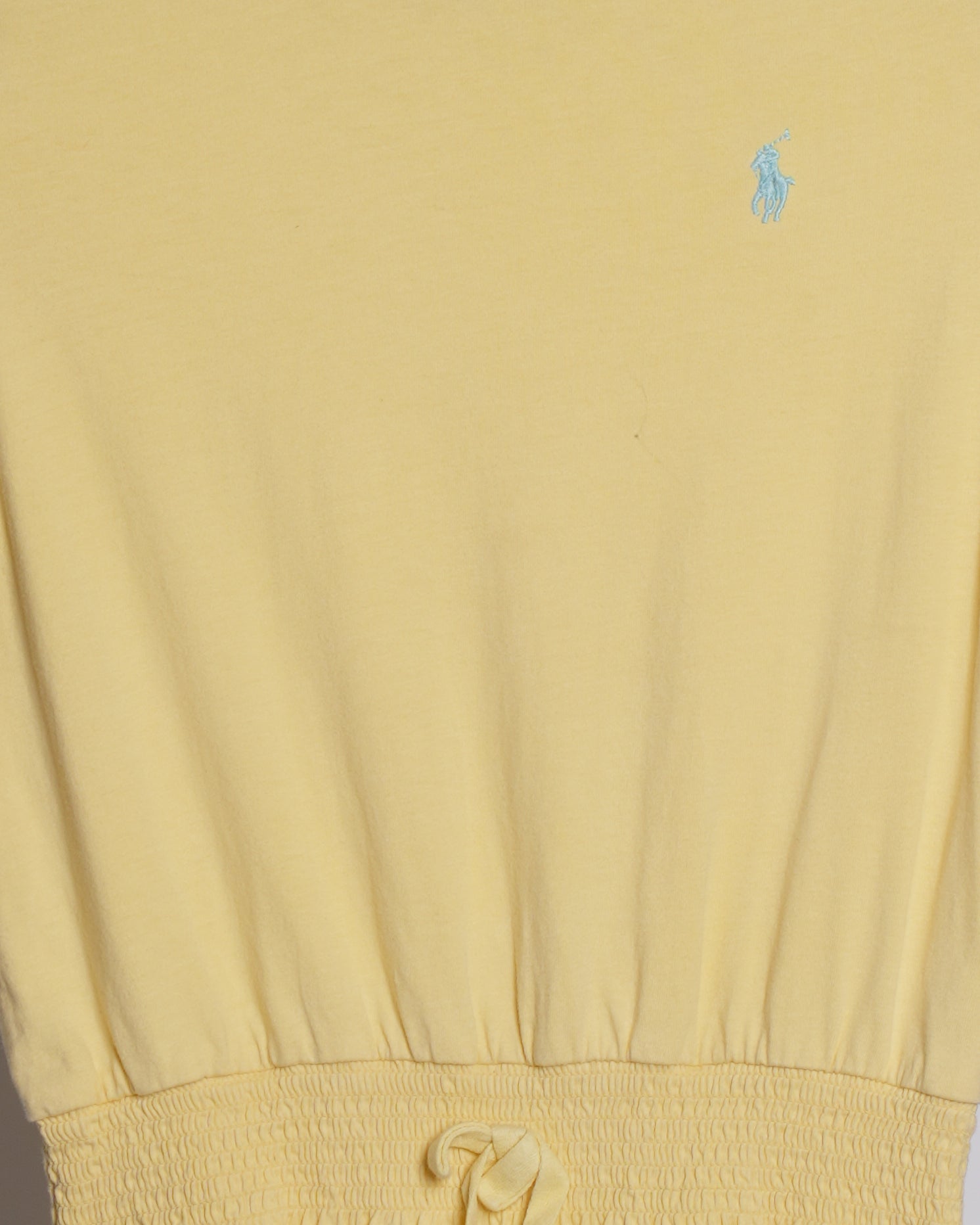 Polo By Ralph Lauren Yellow Kidswear Knee Length Dress