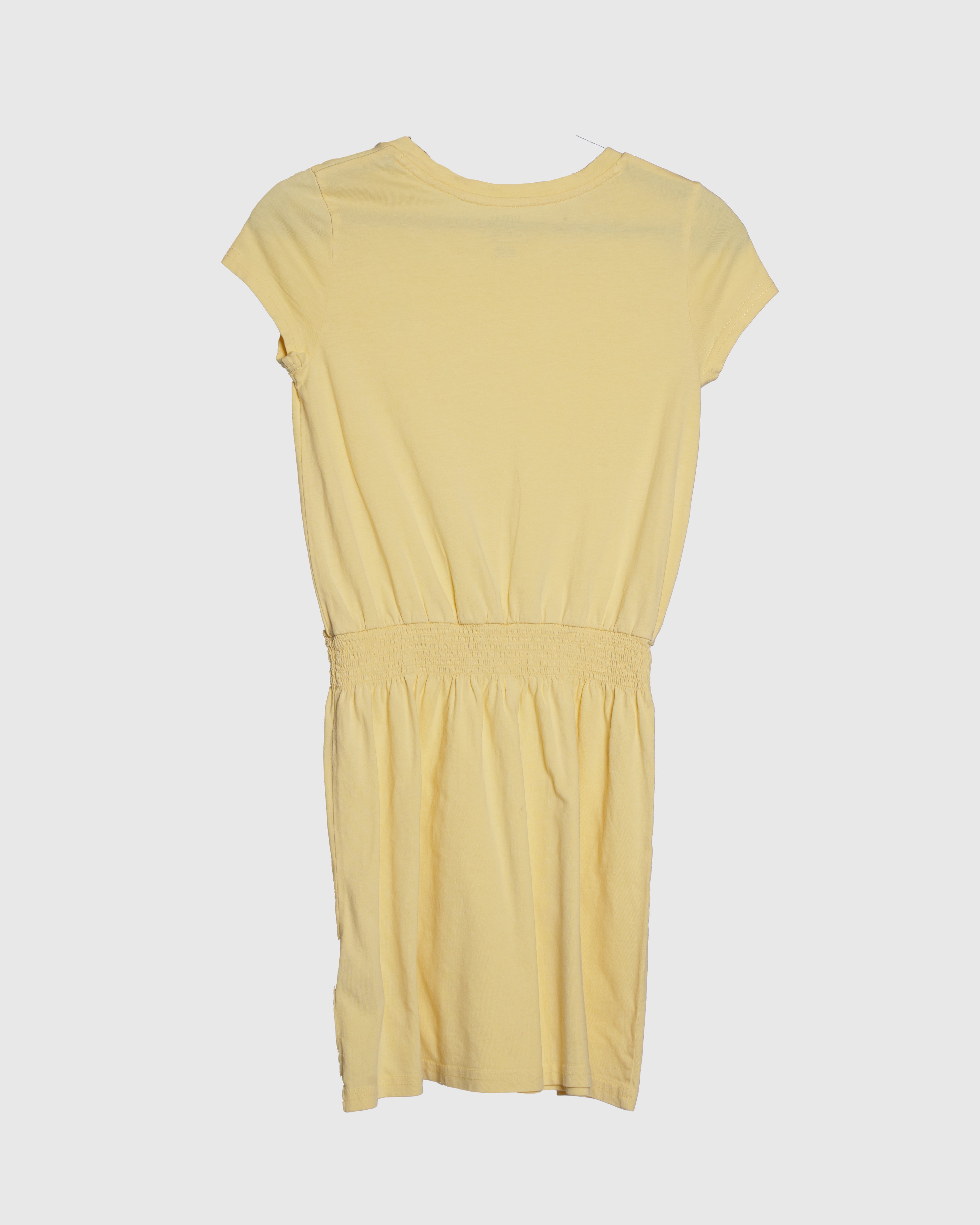 Polo By Ralph Lauren Yellow Kidswear Knee Length Dress