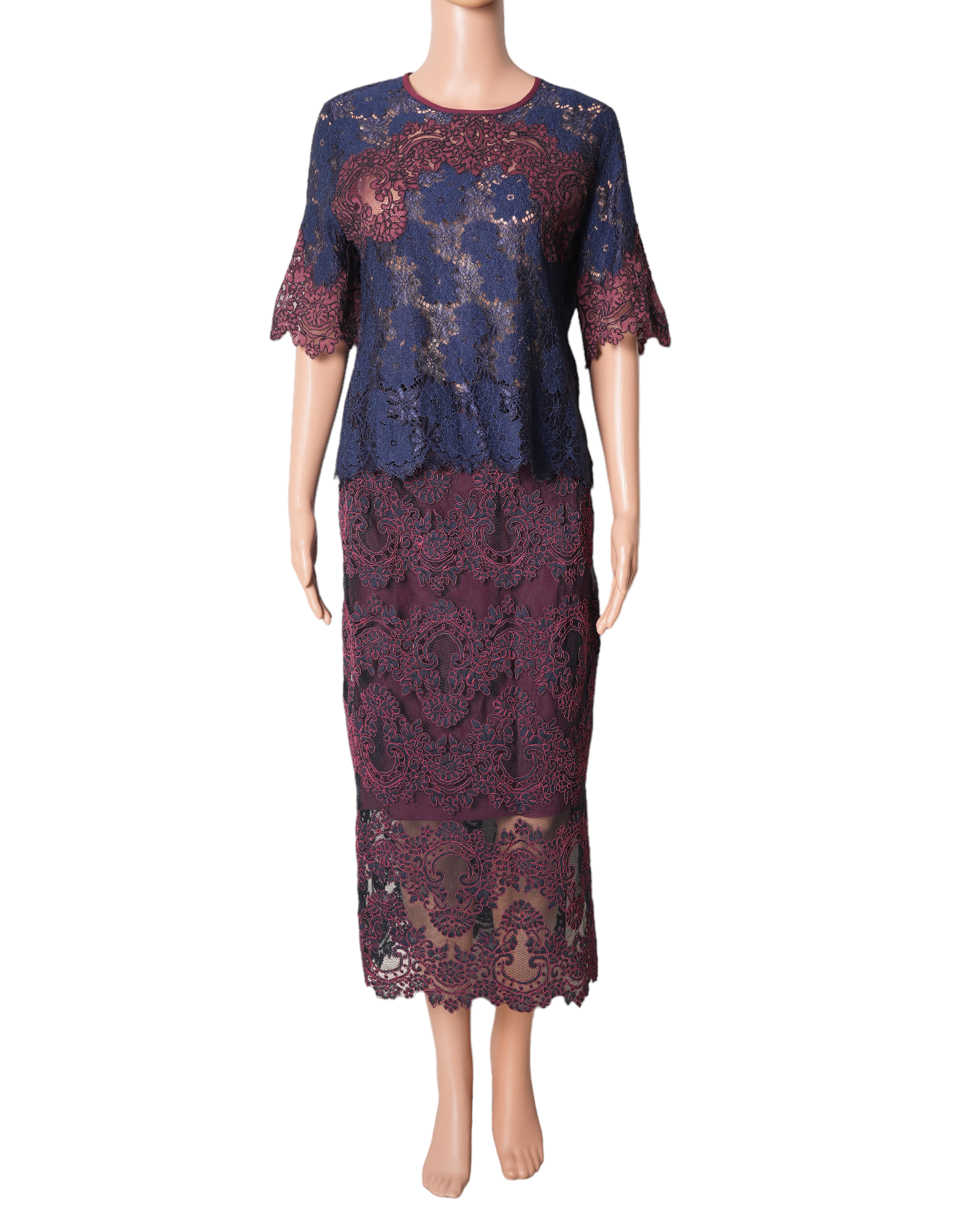 Sandro Floral Embroidery Dress