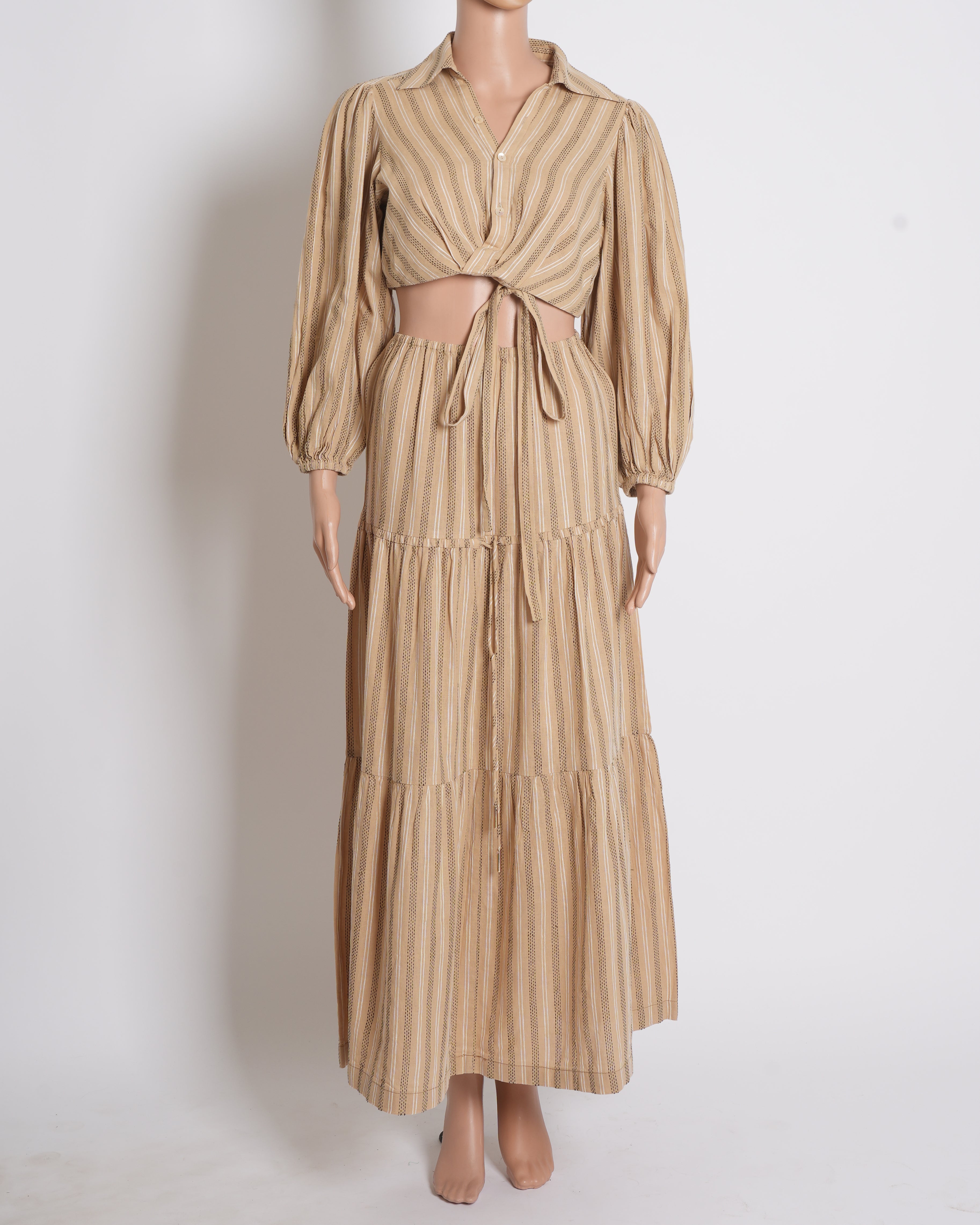 Significant Other Co-ord Set in Beige