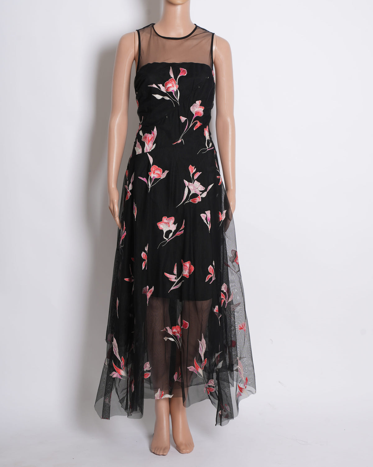 Coast Floral Dress In Black