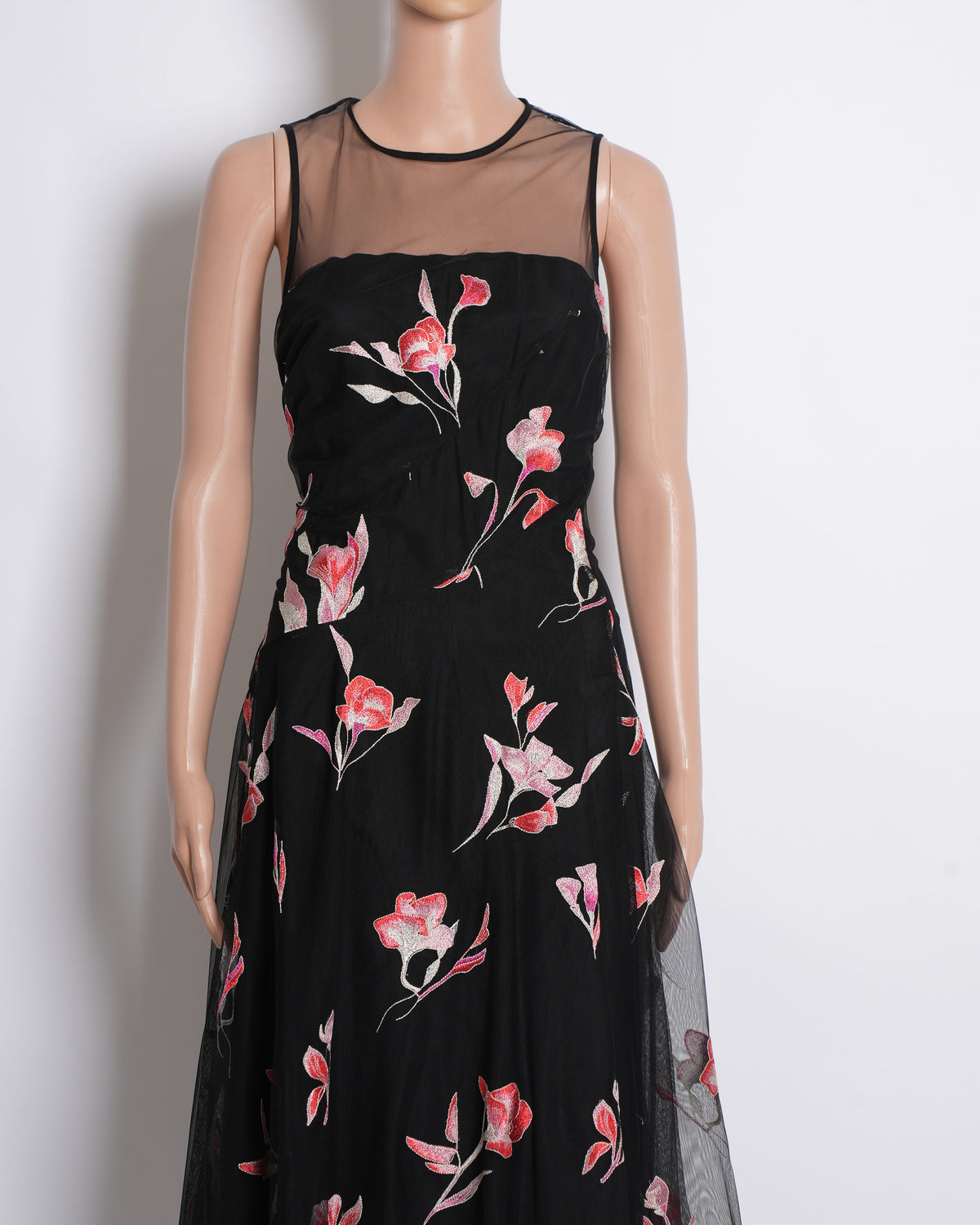 Coast Floral Dress In Black