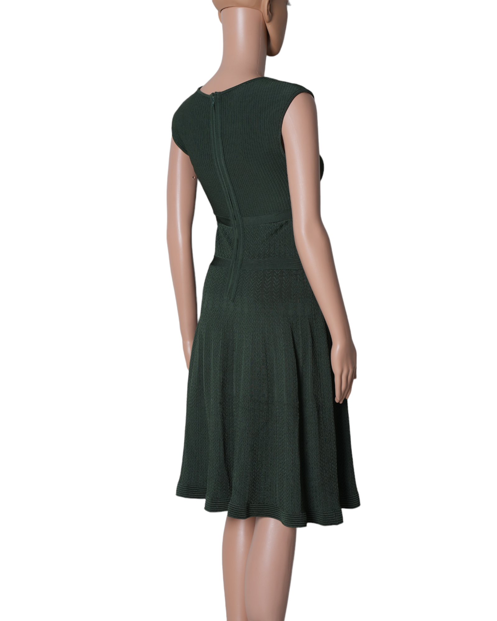 Issa London Green Knit Mid Length Dress