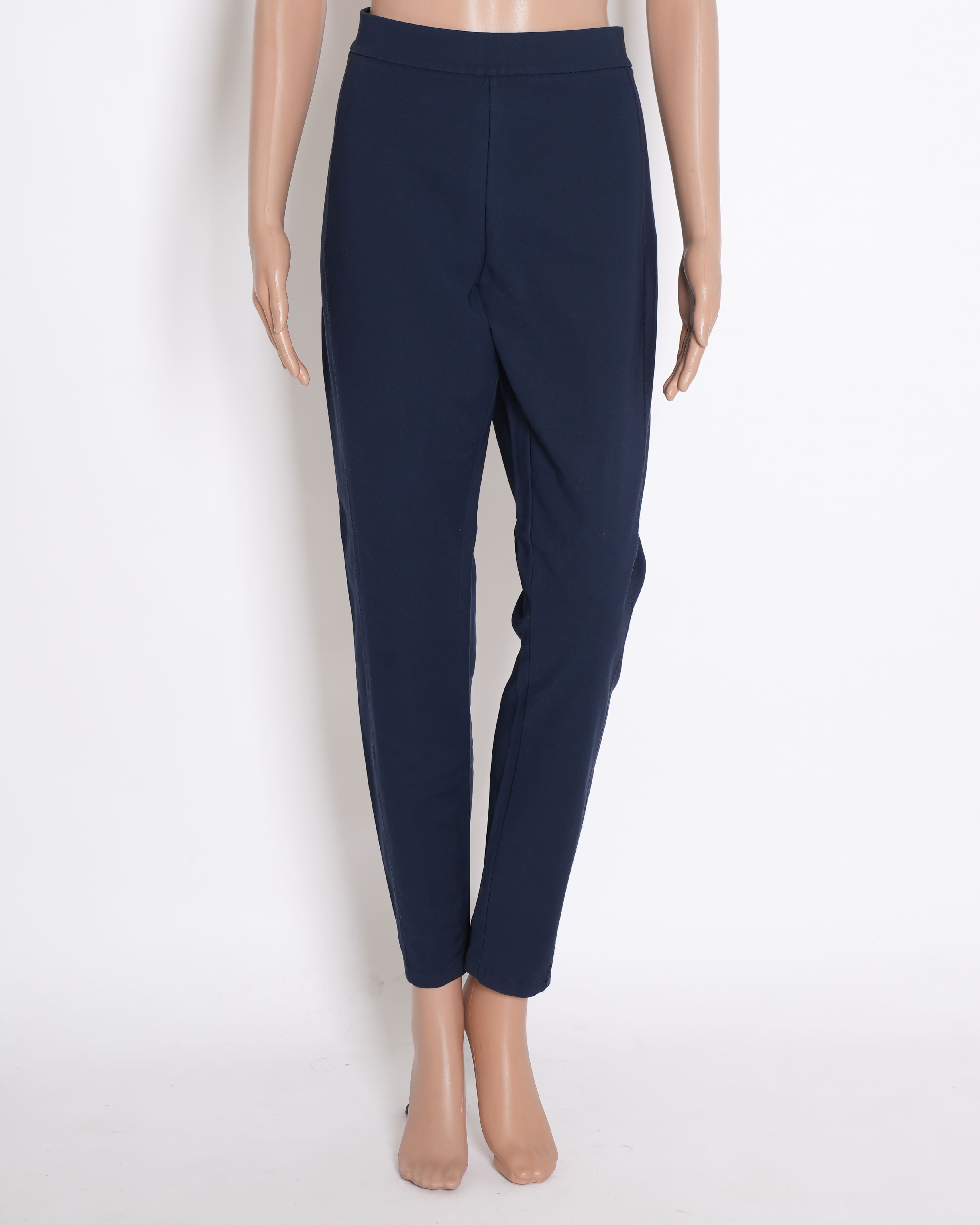DKNY Women's Stretchable Jeggings With Side Zip Closure