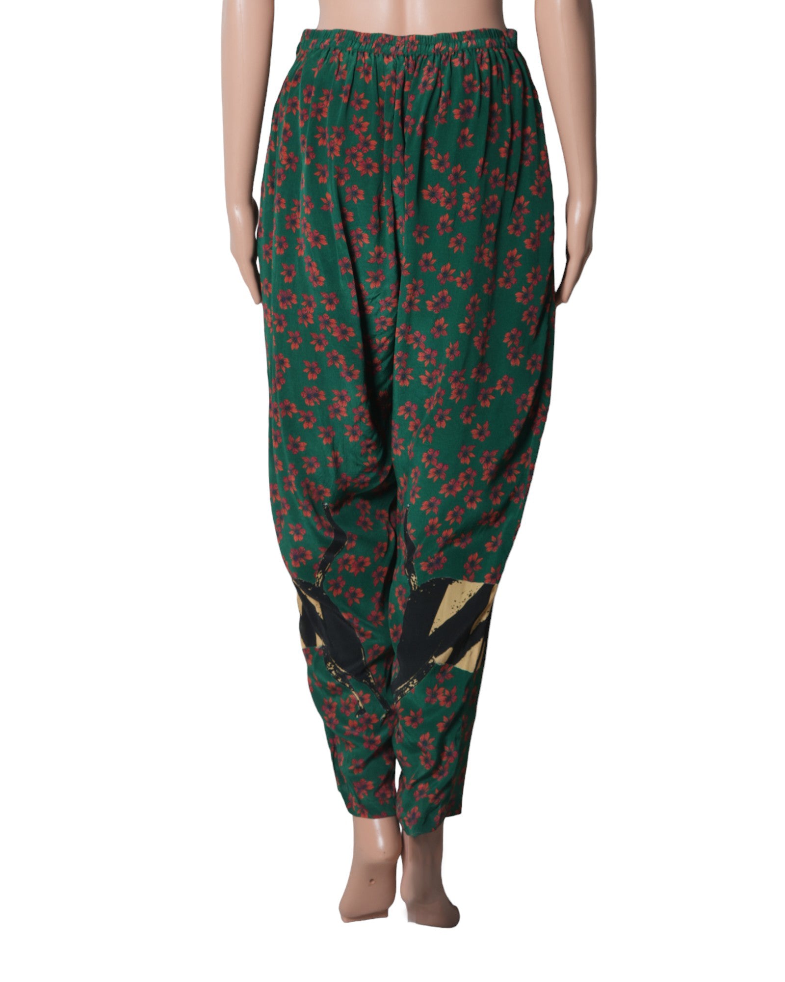 Masaba Green Printed Track Pants