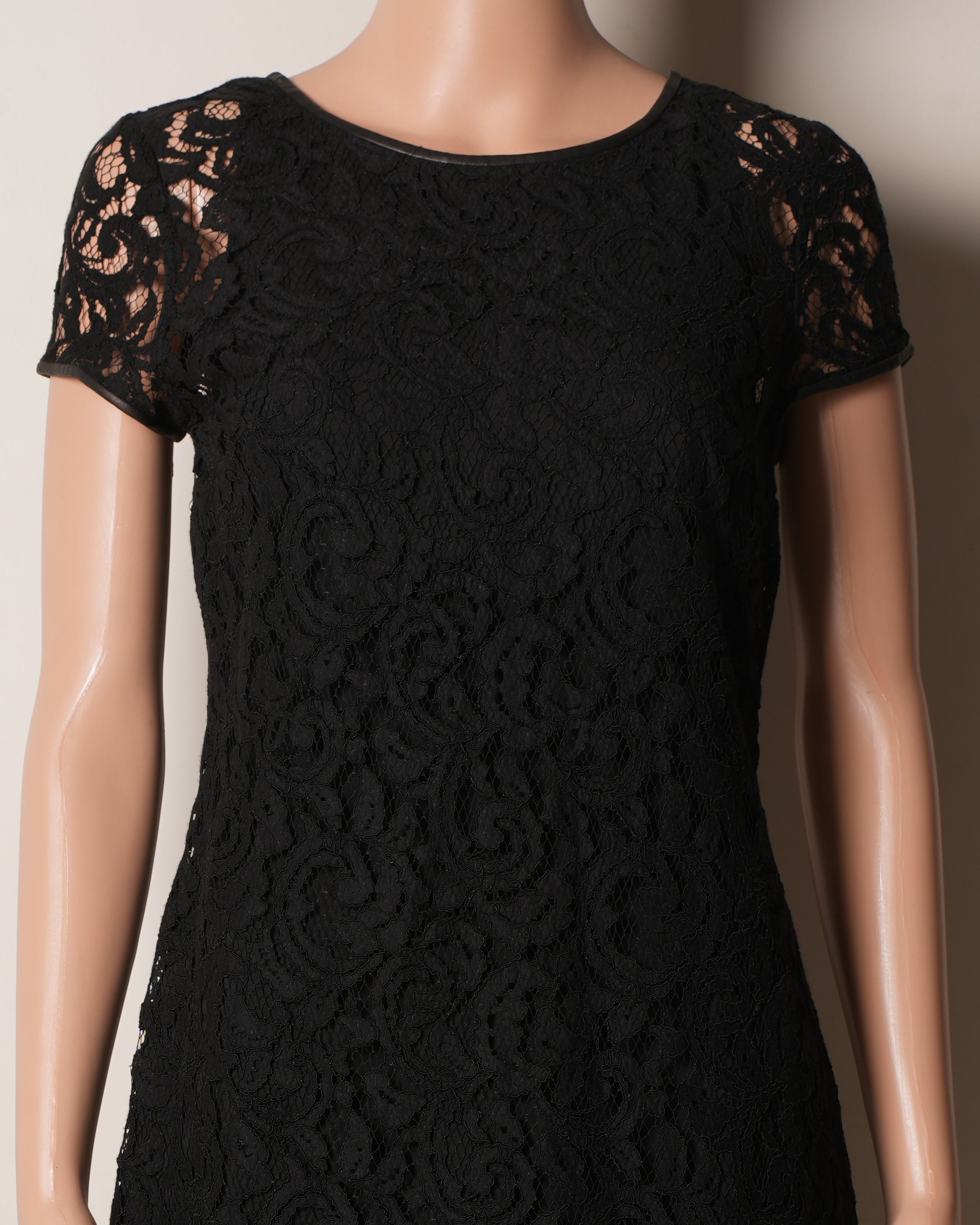 Club Monaco Black Lace Dress