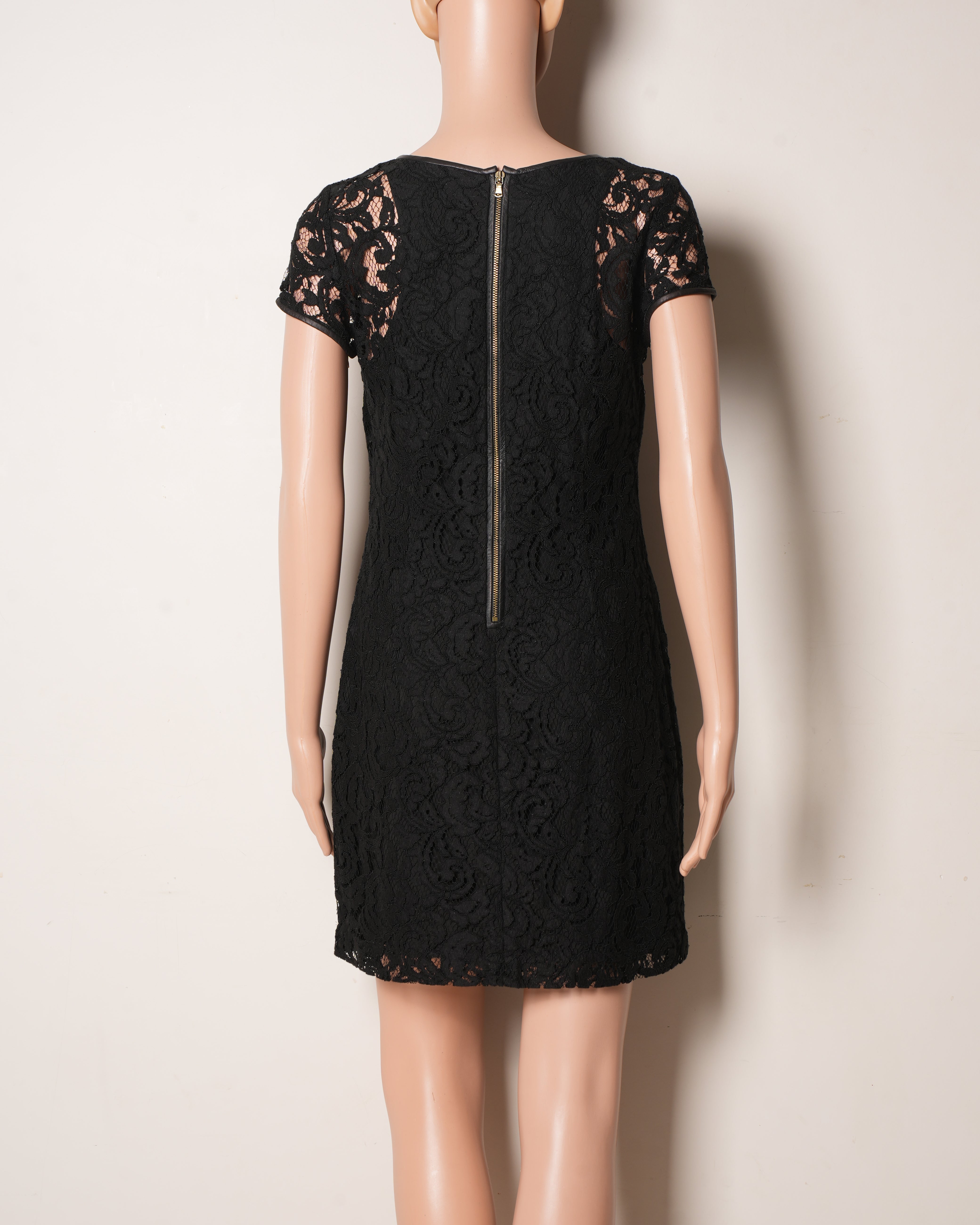 Club Monaco Black Lace Dress