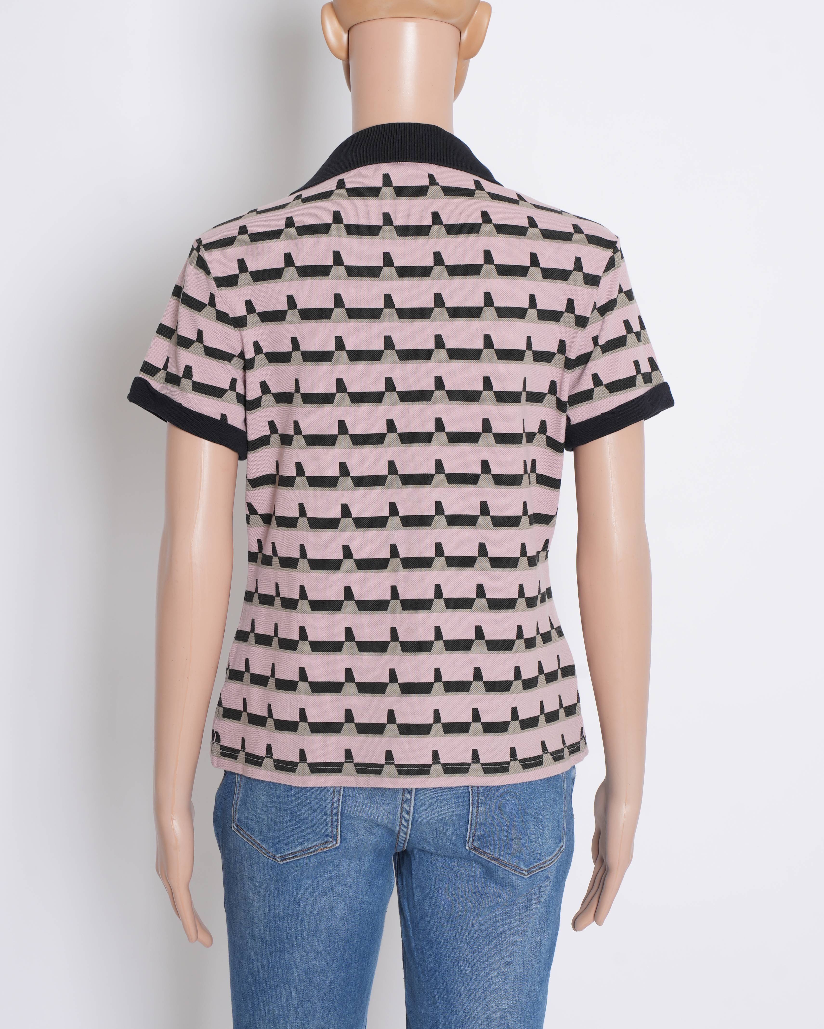 Fred Perry Women's Printed Polo T-Shirt