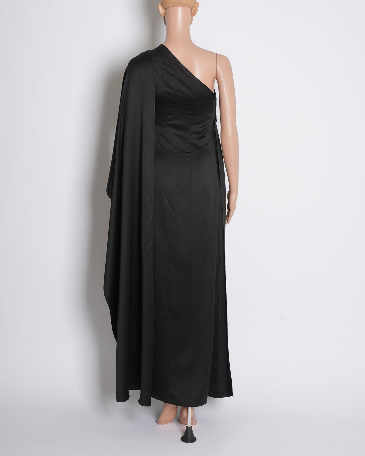 Lola by suman black one shoulder dress