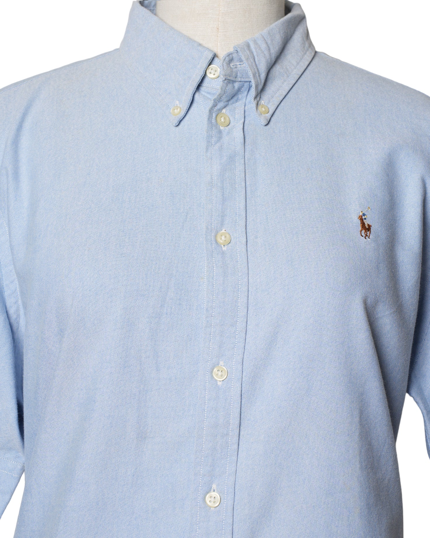 Pale blue cheap ralph lauren shirt