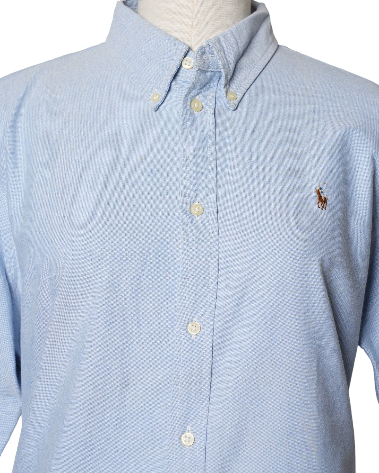 Ralph Lauren Blue Shirt Half Sleeves