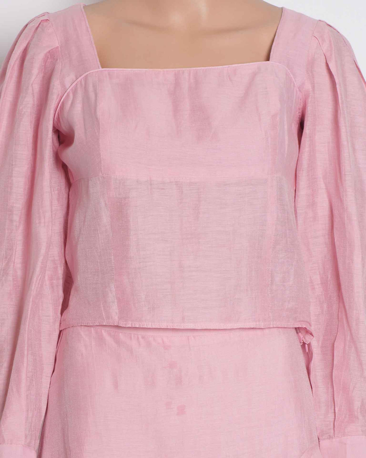 Sandro Puff Sleeve Top & Skirt set