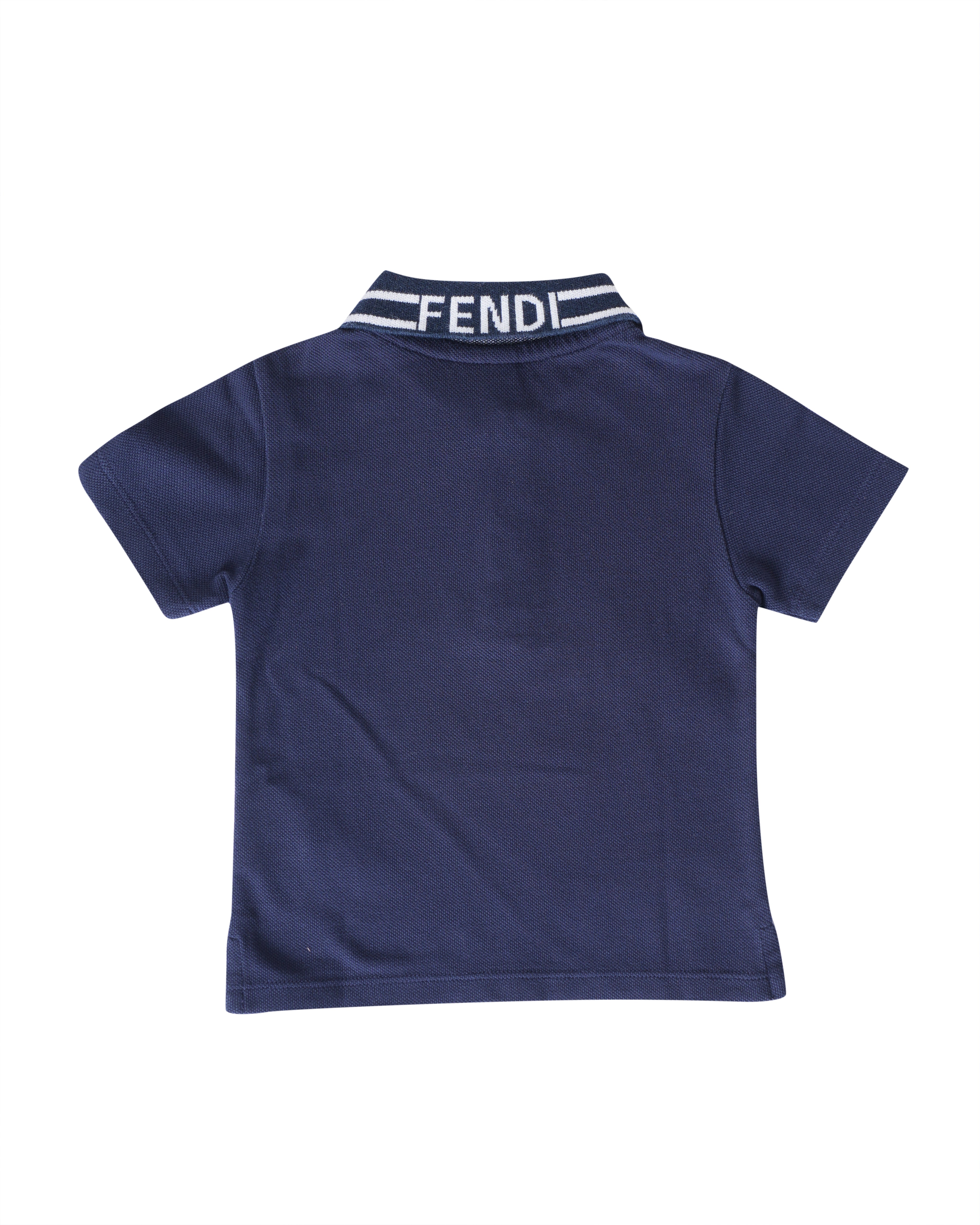 Fendi Navy T Shirt