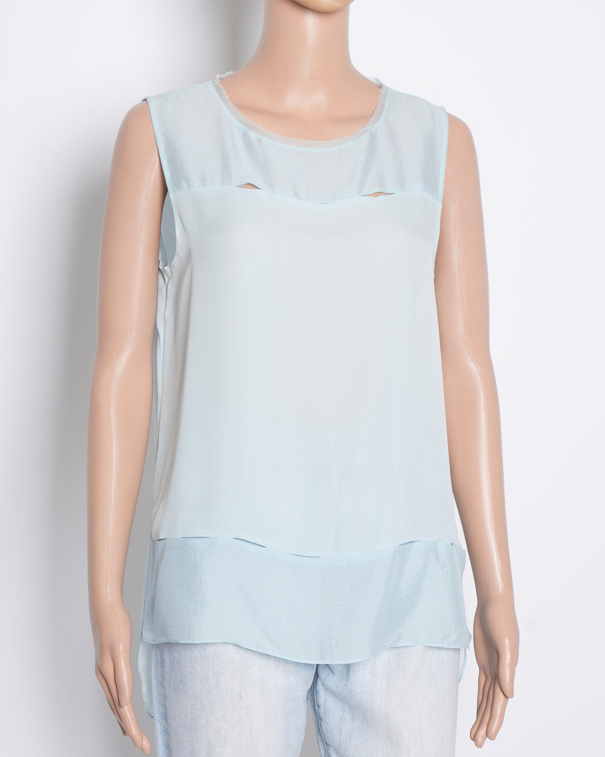Elie Tahari Blue Top
