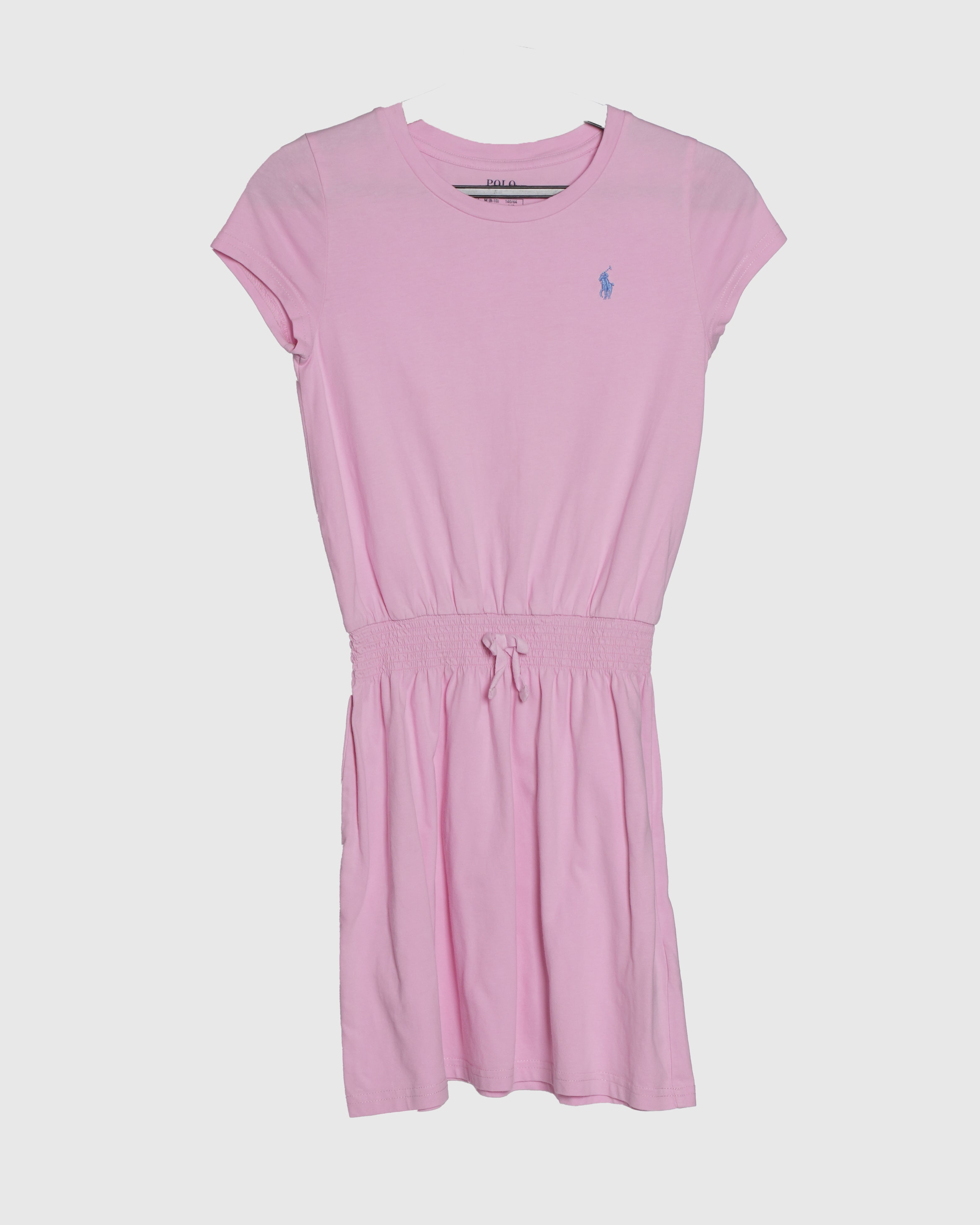 Polo By Ralph Lauren Pink Kidswear Knee Length Dress