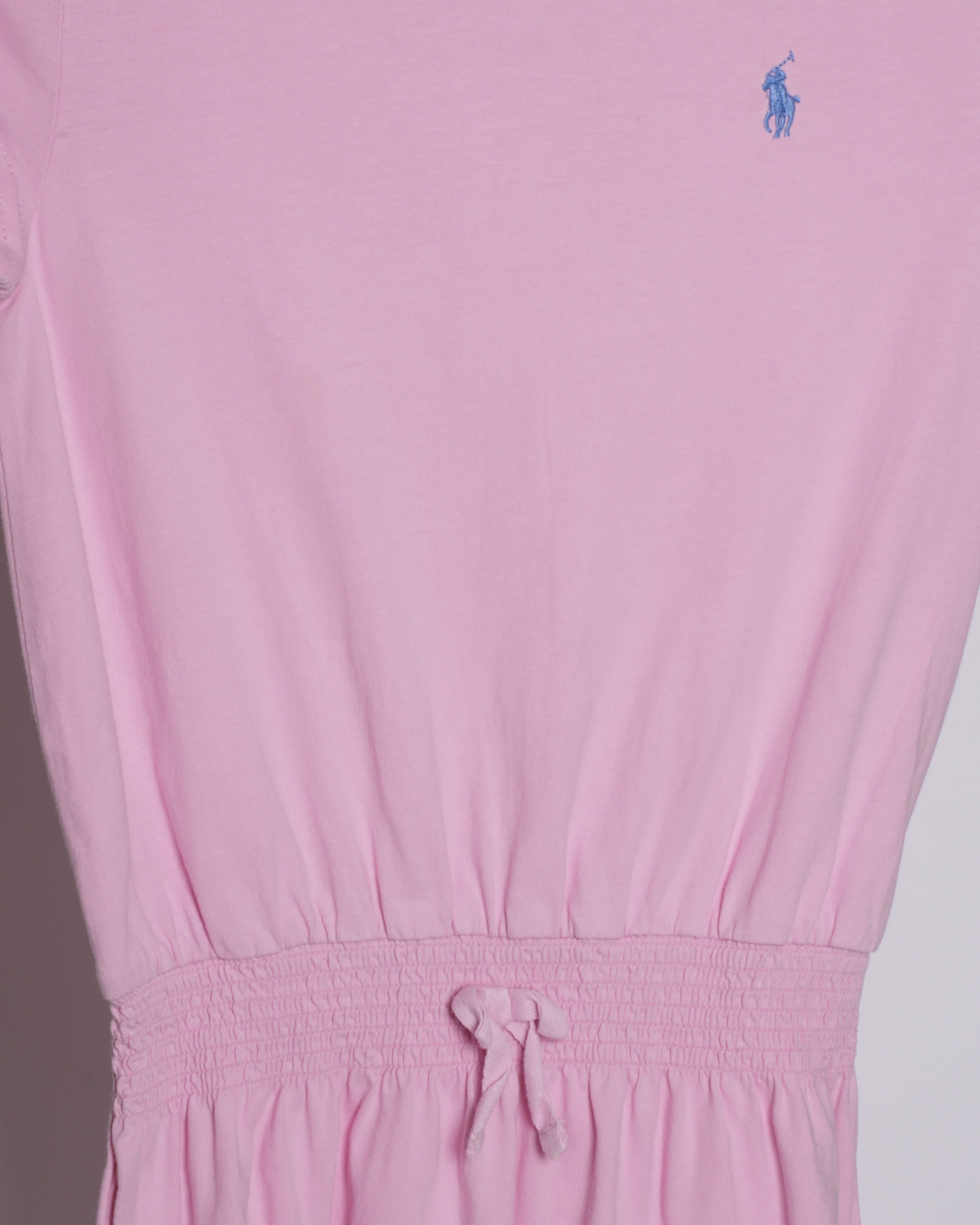 Polo By Ralph Lauren Pink Kidswear Knee Length Dress