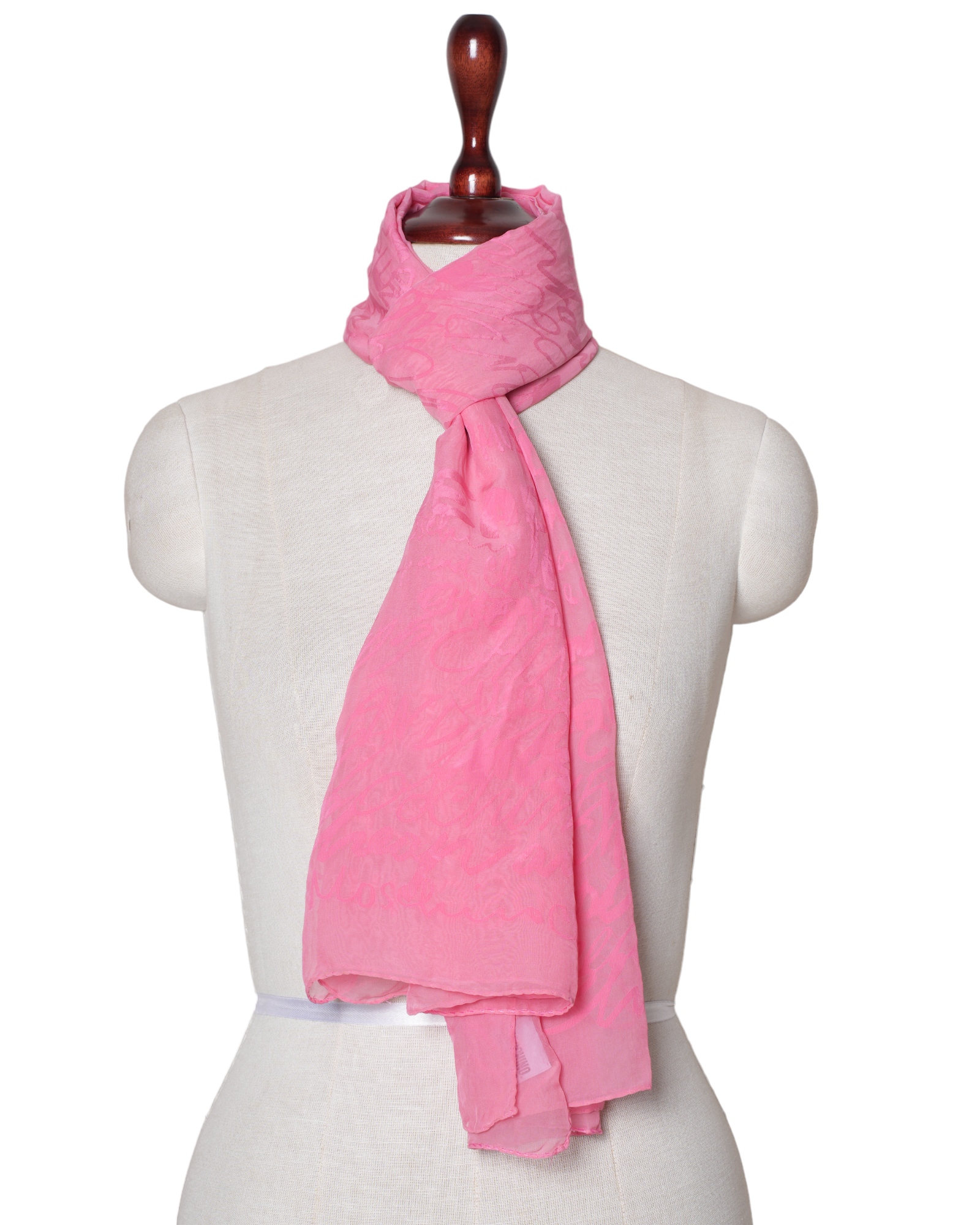 Moschino Pink Scarf