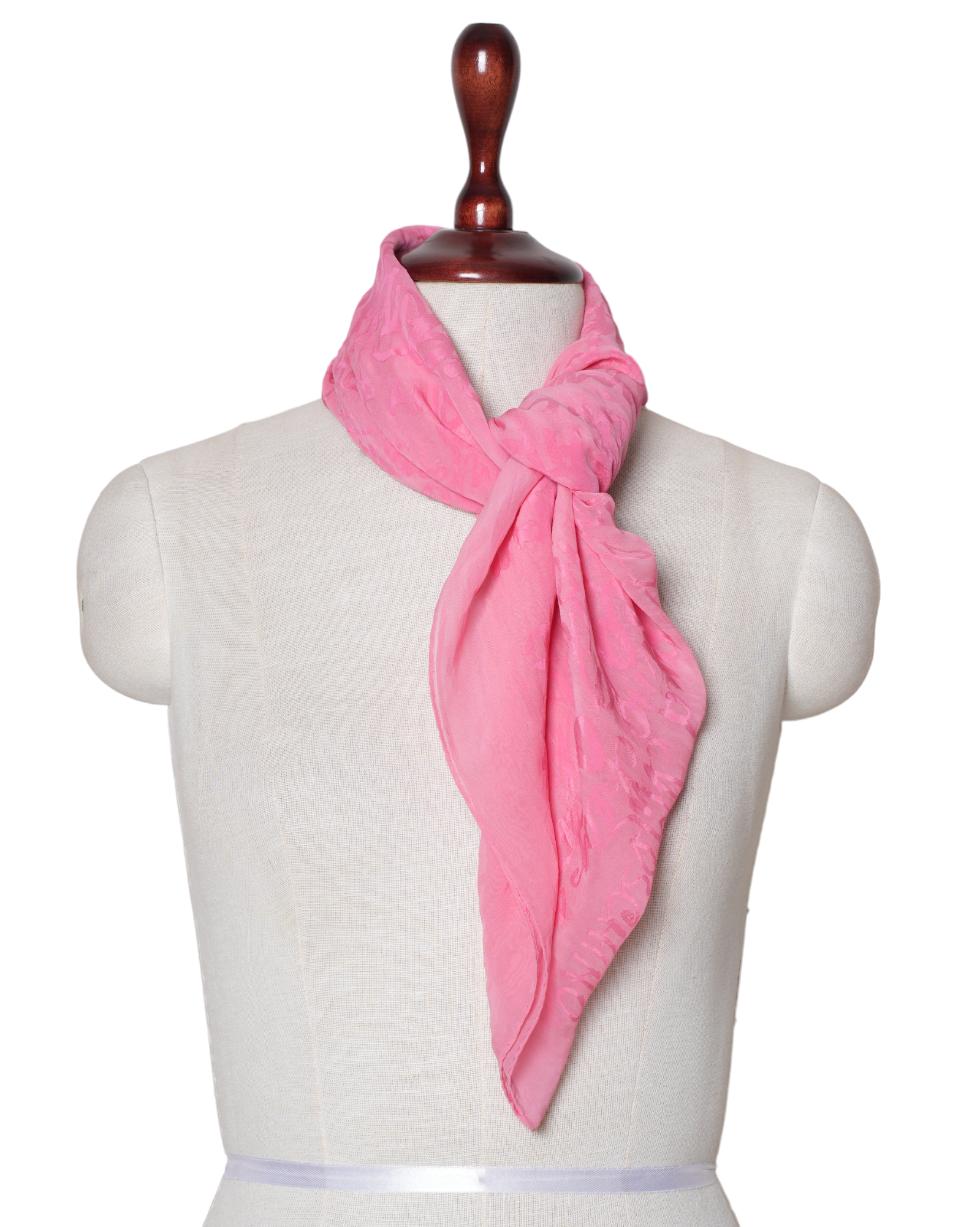 Moschino Pink Scarf