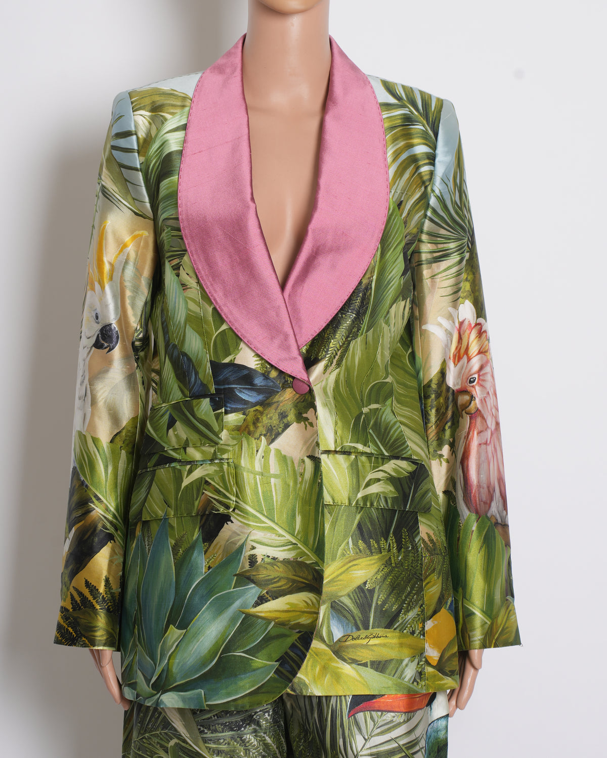 D&G Turlington Women's Jacket in Jungle Forest Print