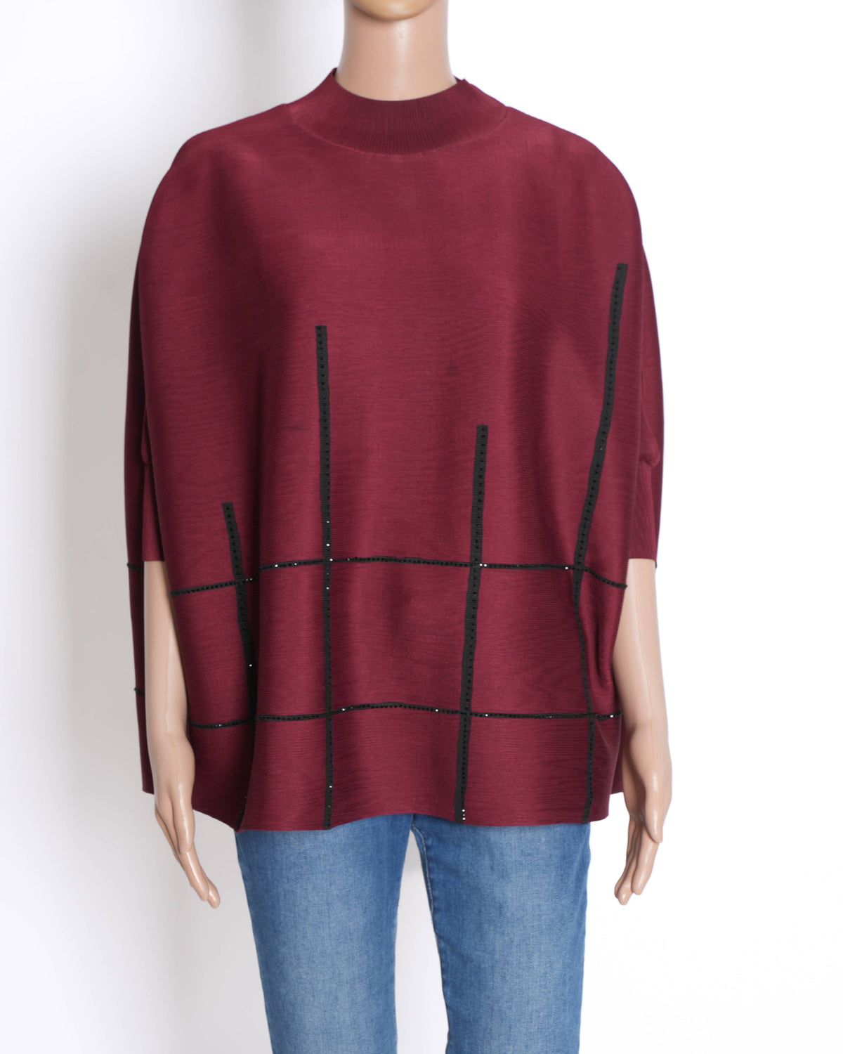 Scarlet Sage 
Maroon Hayden Top