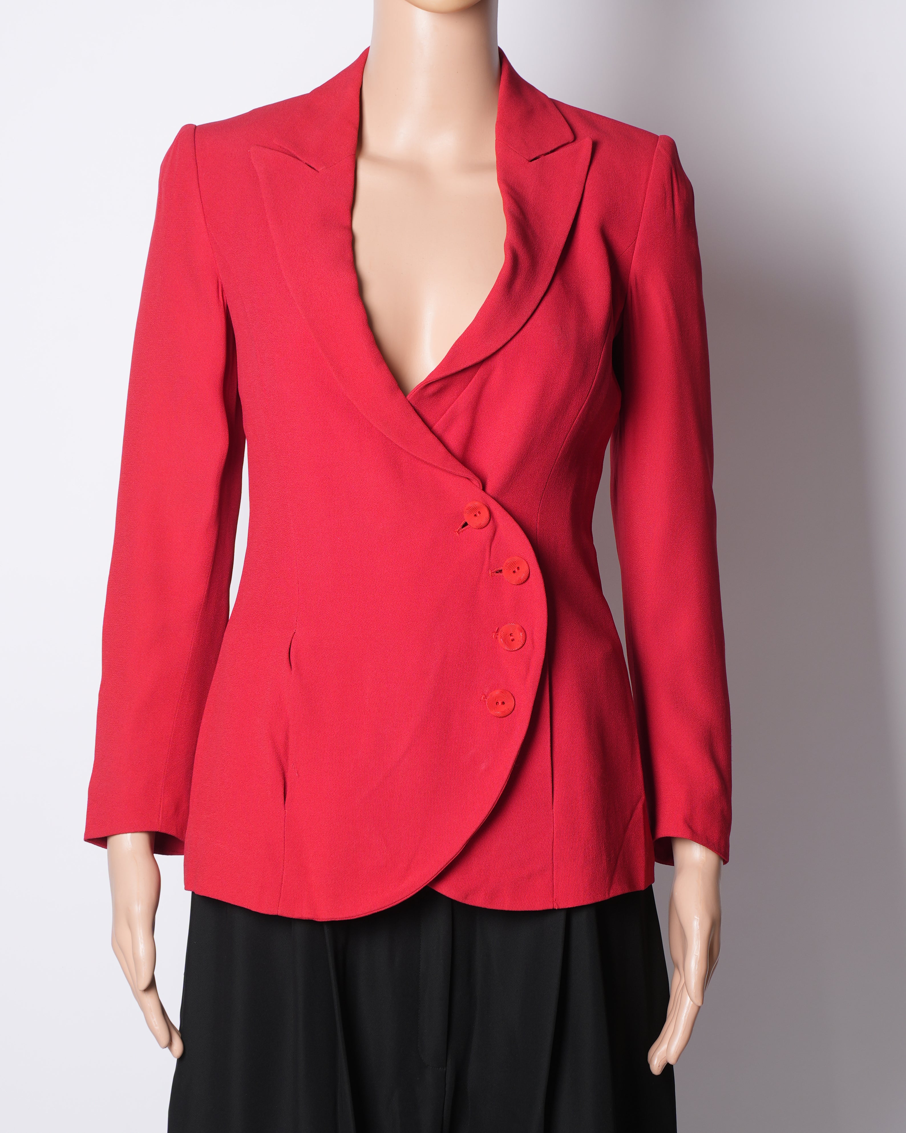 Emporio Armani Red  Blazer