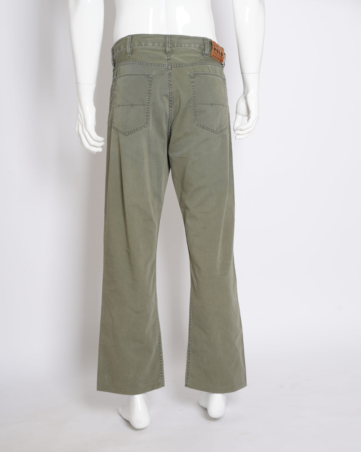 Polo ralph Lauren men's olive denim jeans