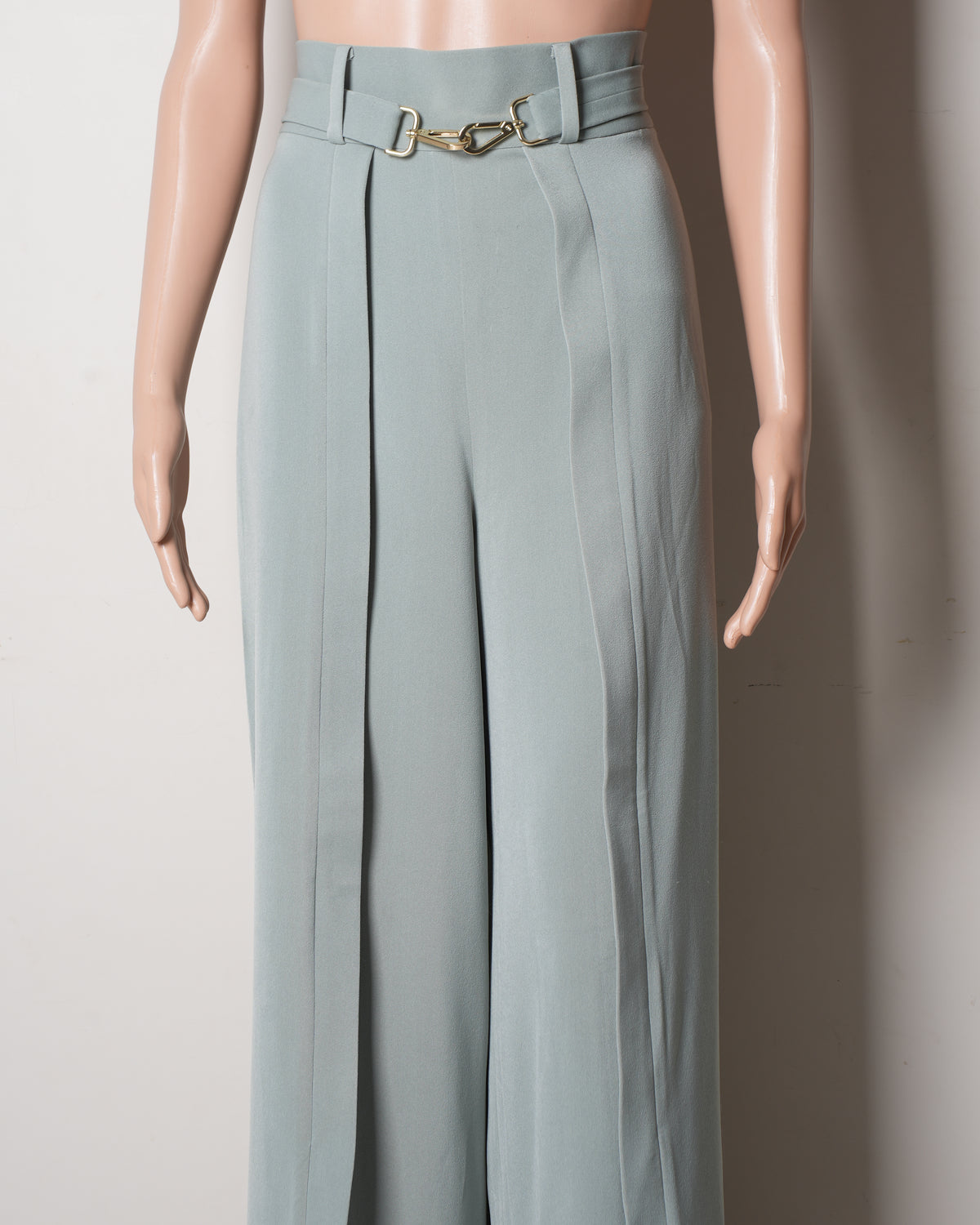 Lola By Suman B Culottes In Sage Blue