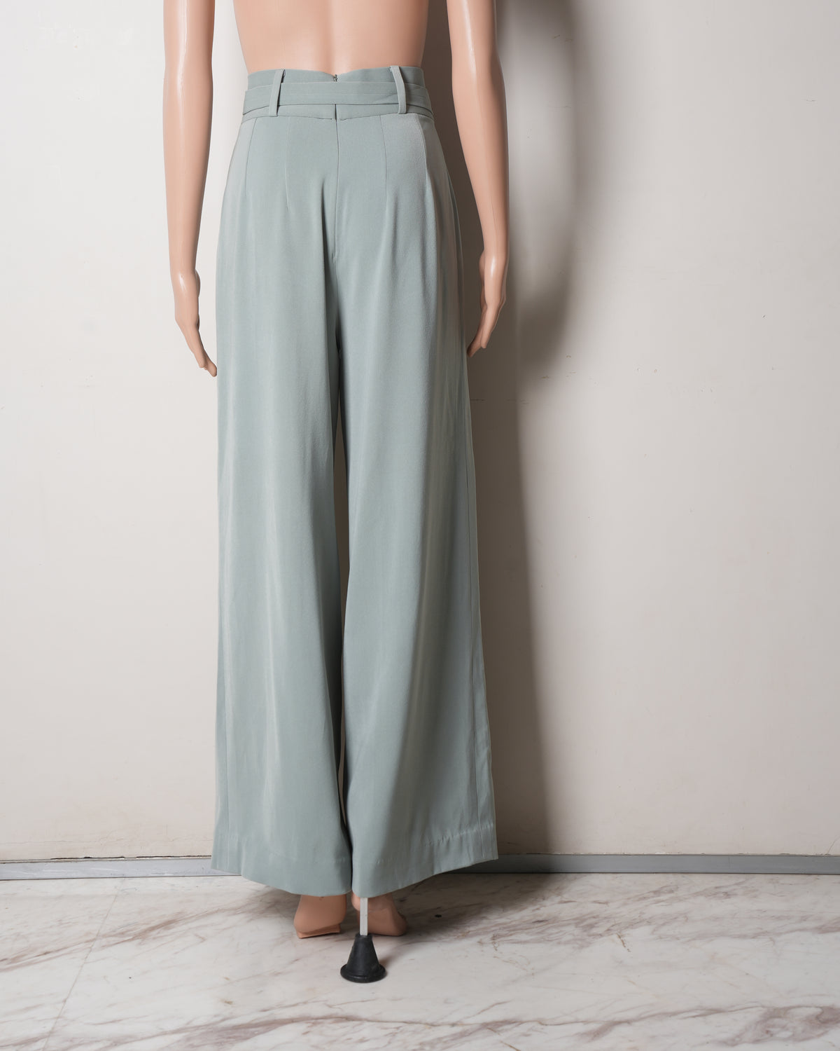 Lola By Suman B Culottes In Sage Blue