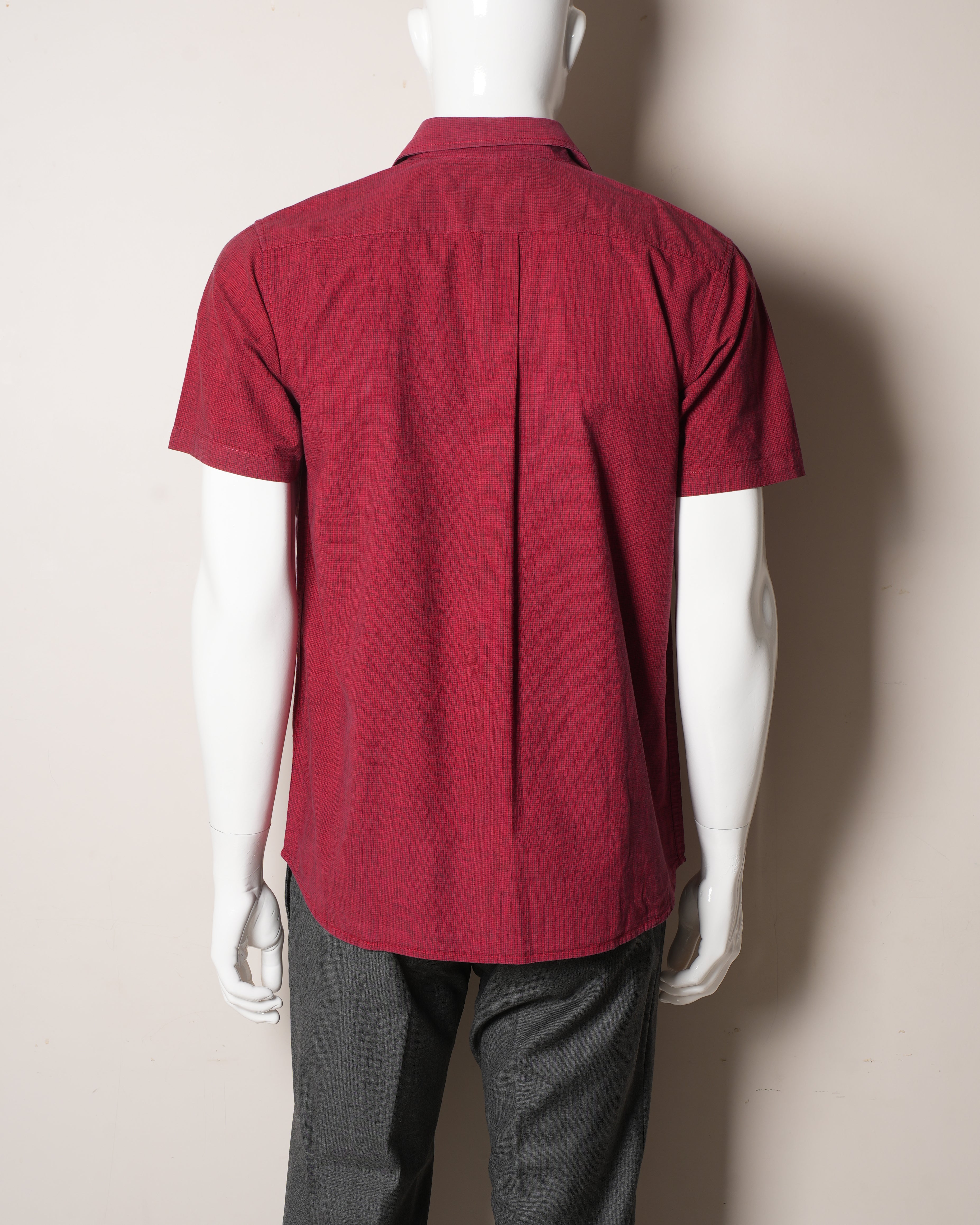 Polo By Ralph Lauren Maroon Half Sleeve Shirt