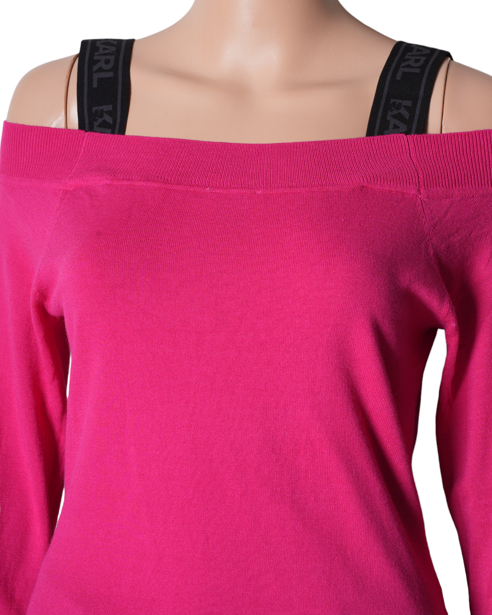 New Karl Lagerfeld For Cover Story Pink Regular Fit Sweater