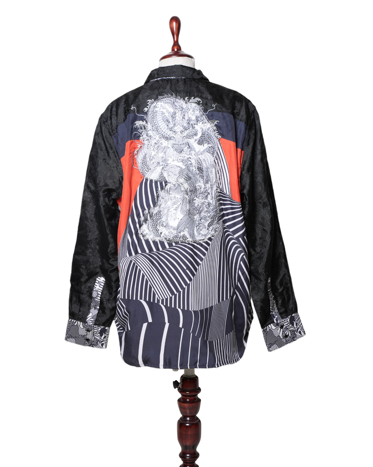 New Robert Graham Black & White Shirt