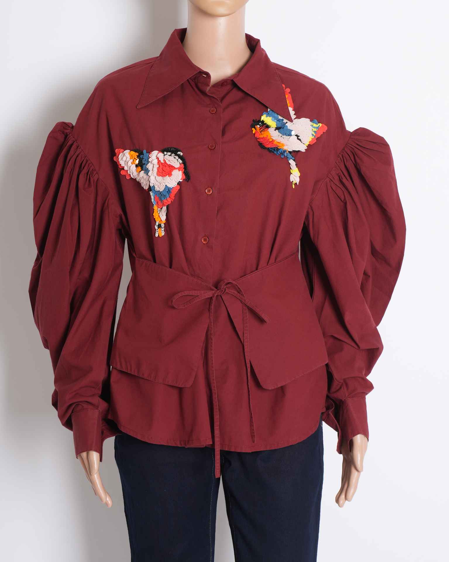 Dhruv Kapoor Sequin Button Down Shirt
