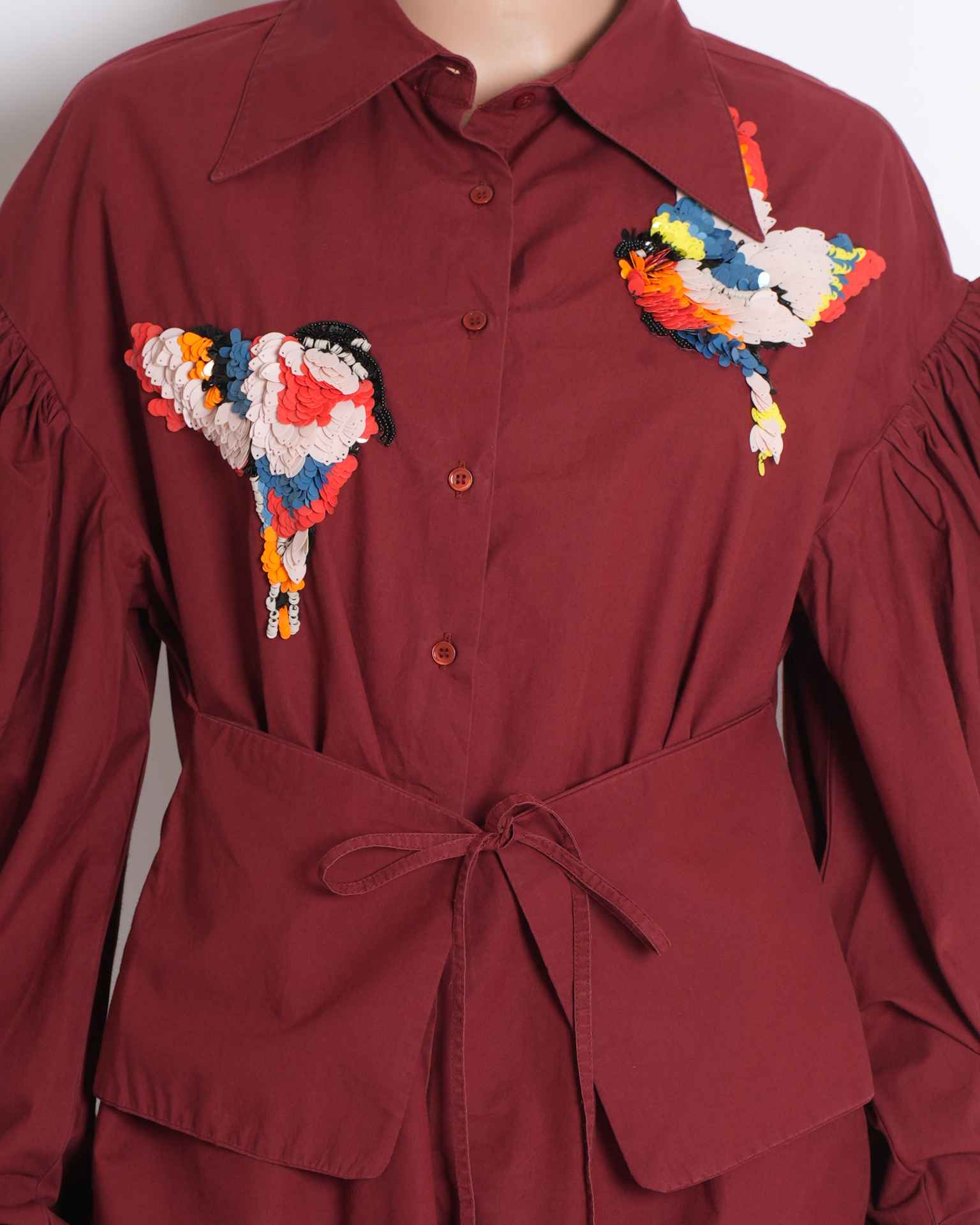 Dhruv Kapoor Sequin Button Down Shirt