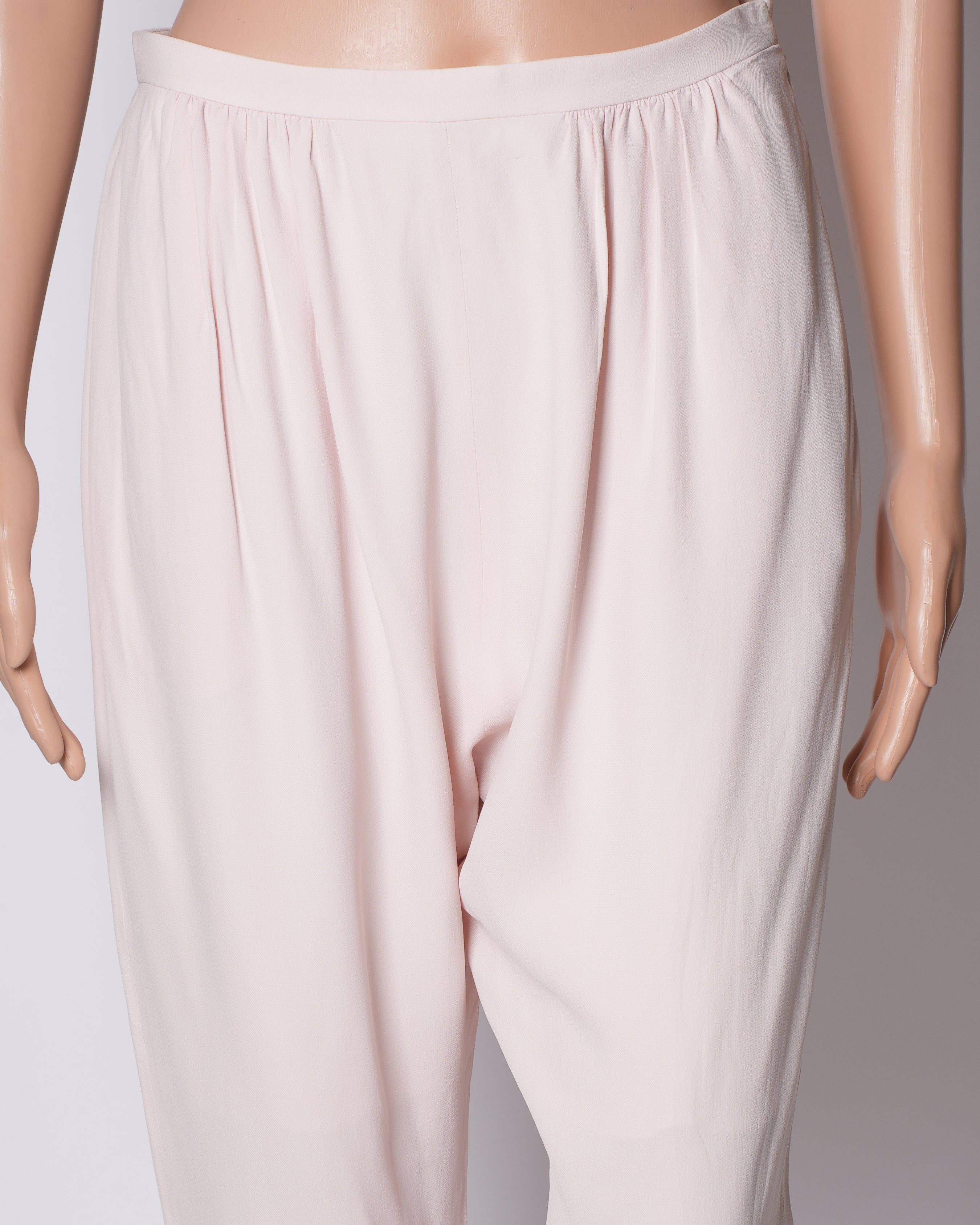 Chloe Trousers In Baby Pink