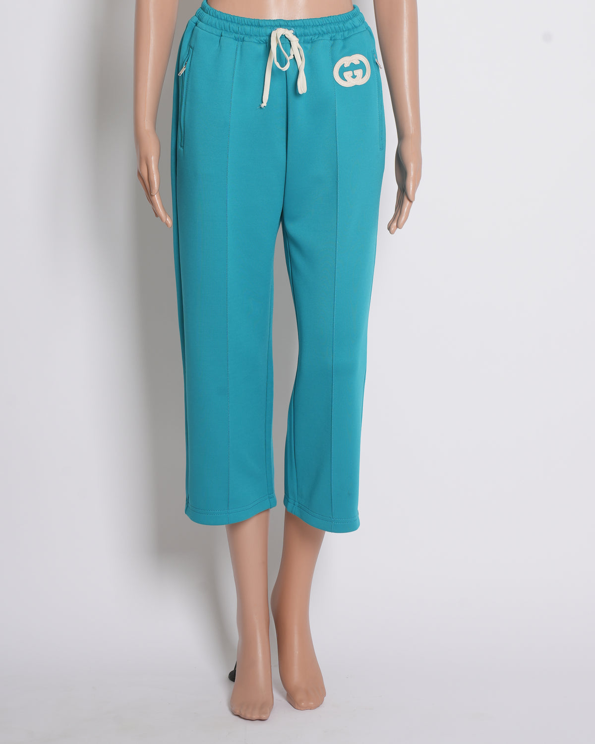 Gucci Track Pants In Light Blue