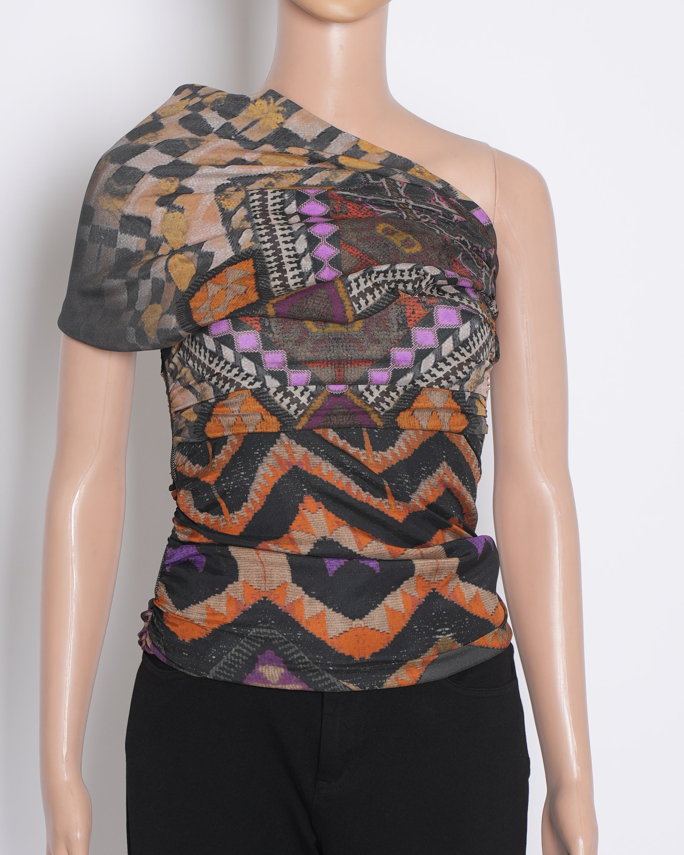Etro Printed Bandeau Top