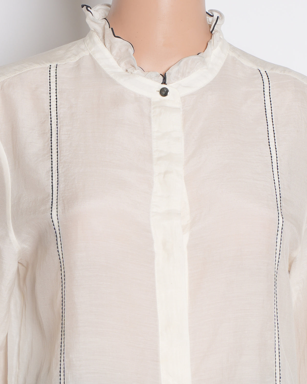 Hugo Boss White Button-Down Shirt
