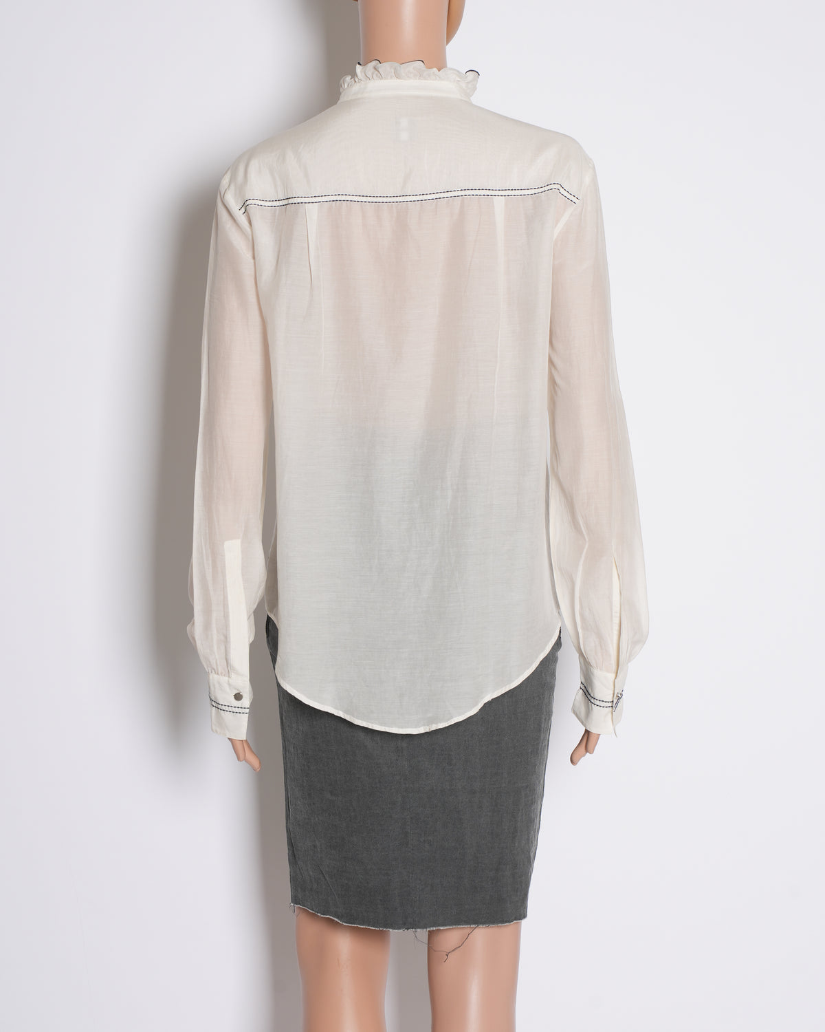 Hugo Boss White Button-Down Shirt