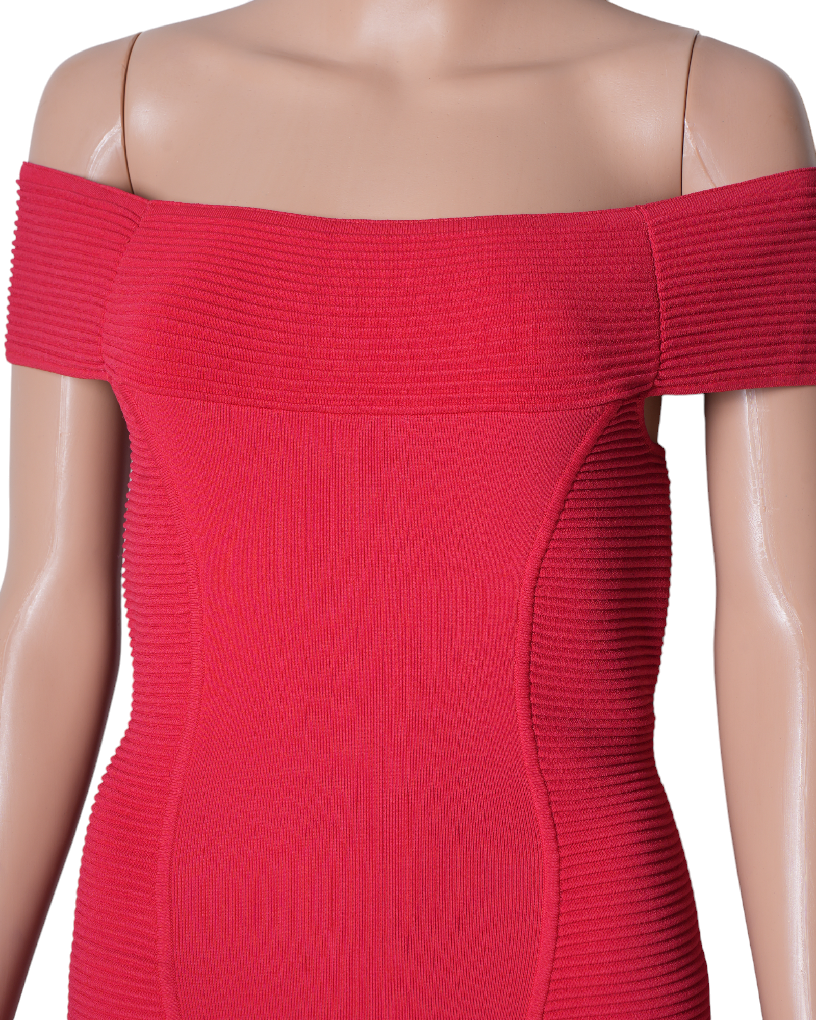 Reiss Red Formfit Dress