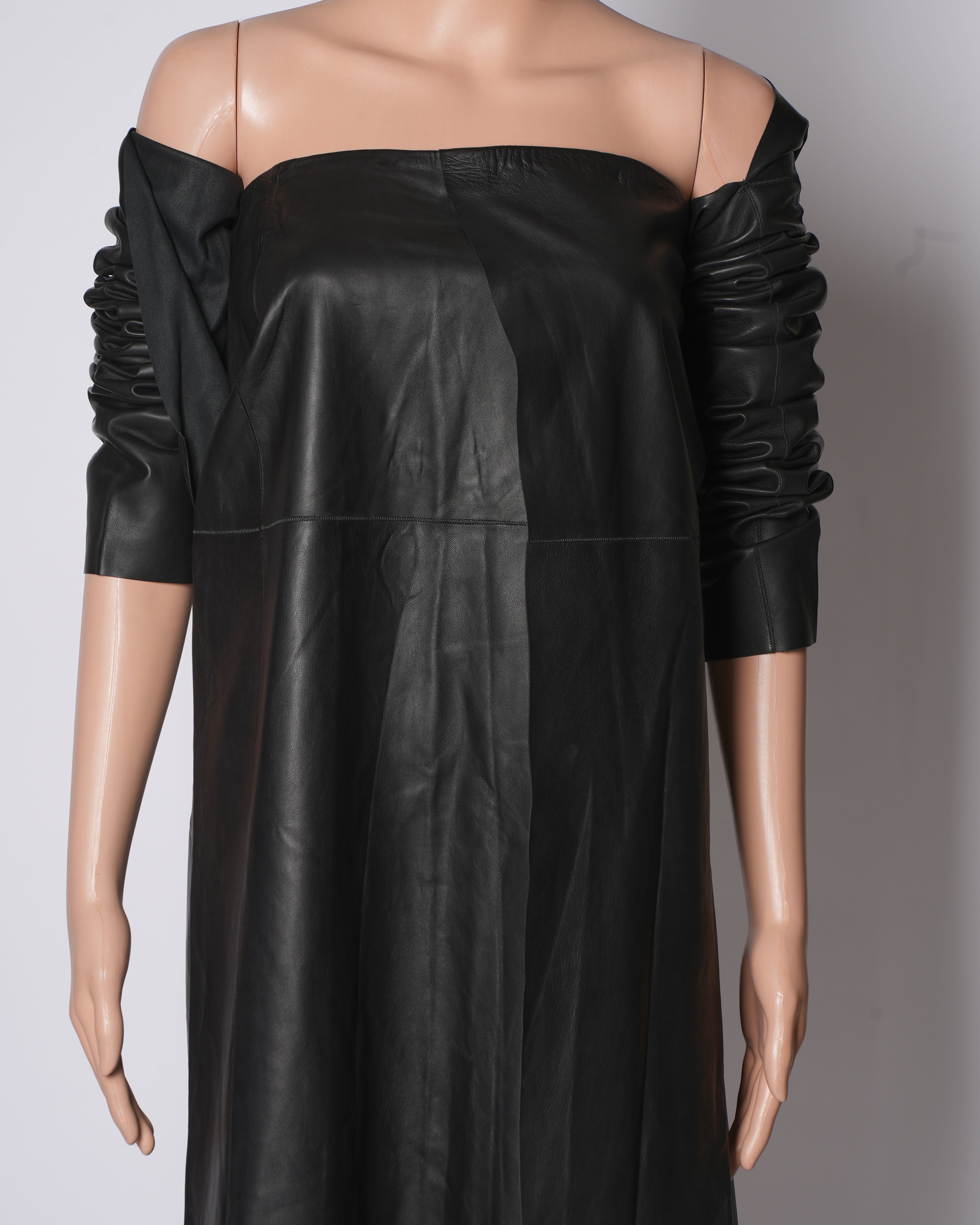 Joseph Leather dress In Black