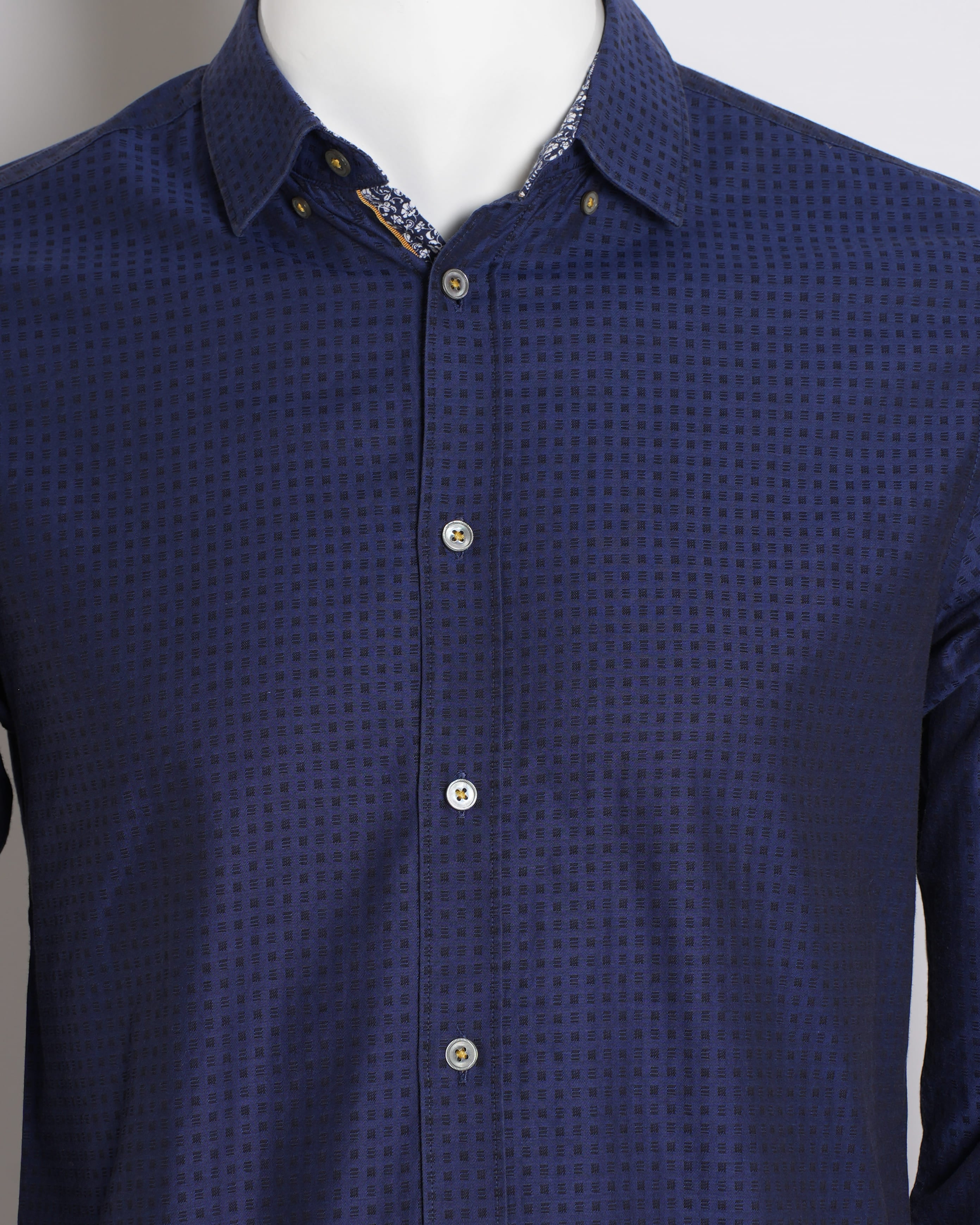 Ted Baker Men's Button Down Shirt In Blue