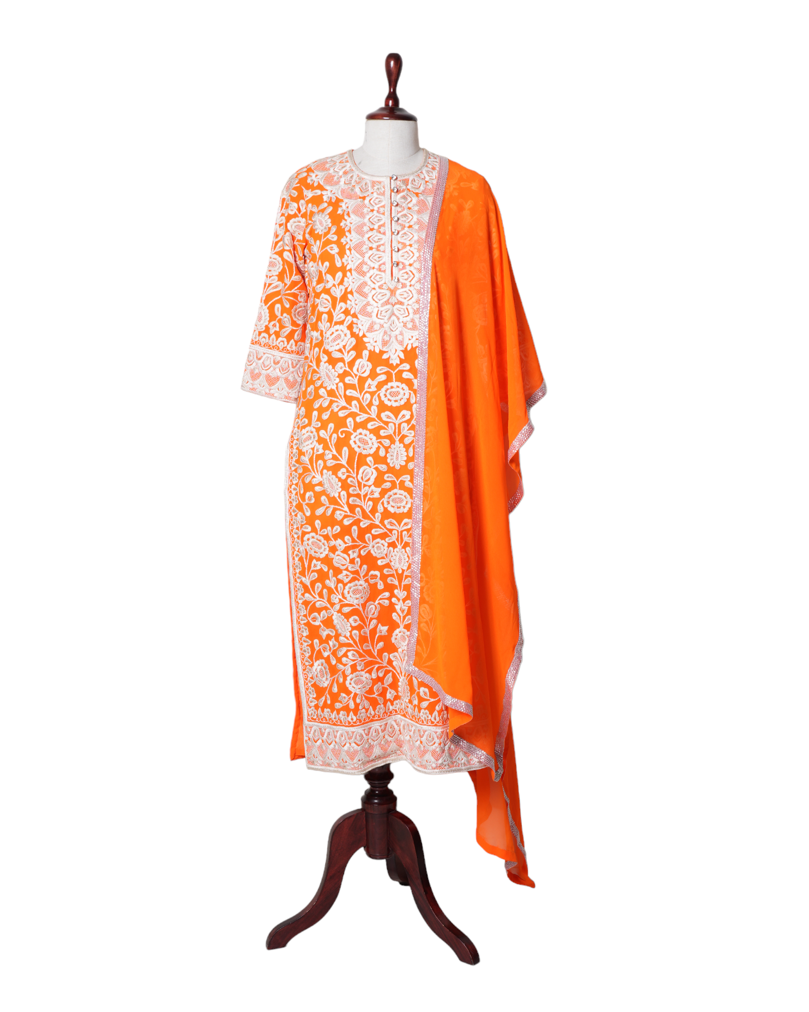 Asal By Abu & Sandeep Orange Suit Set