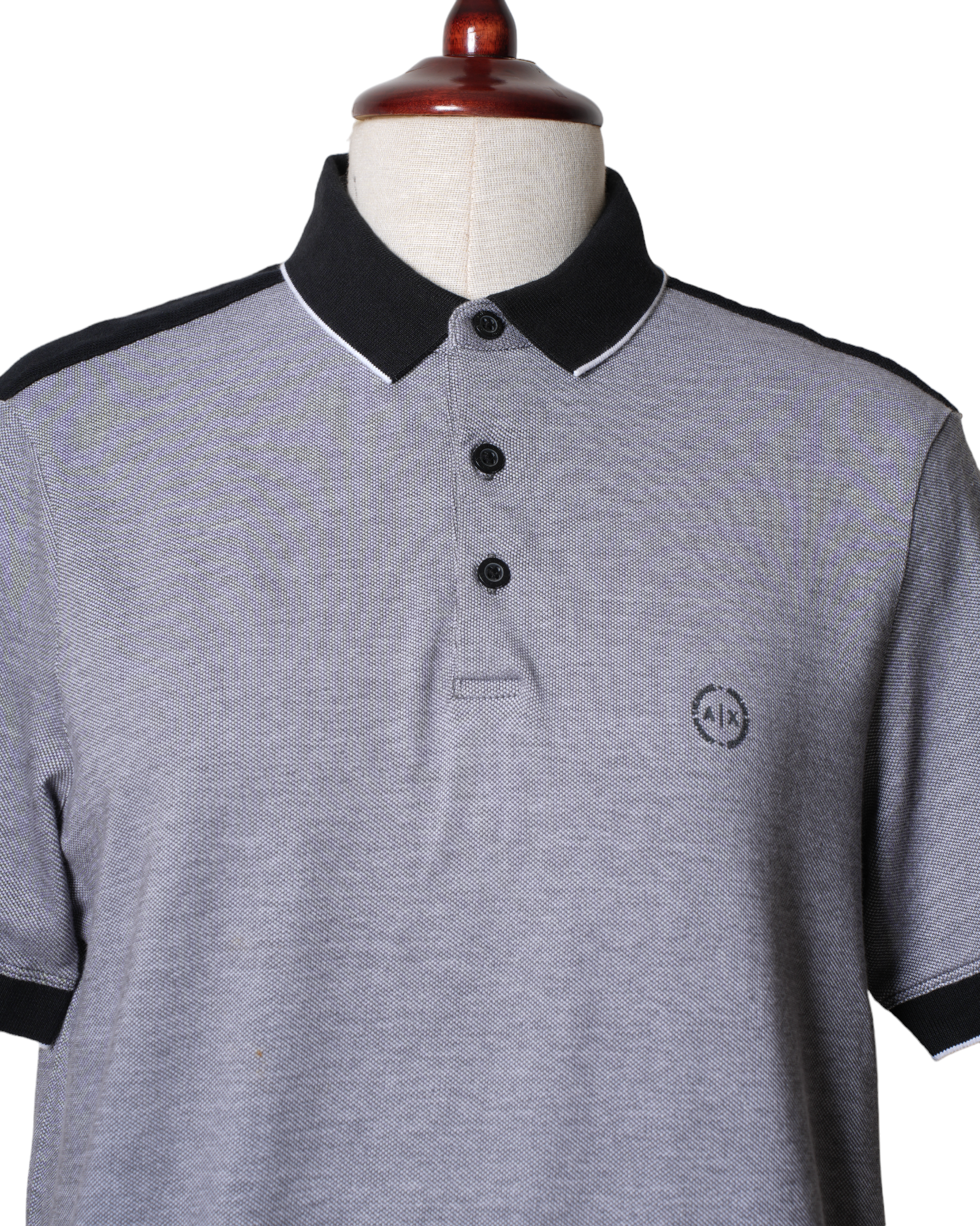 Armani Exchange Grey & Black T-shirt