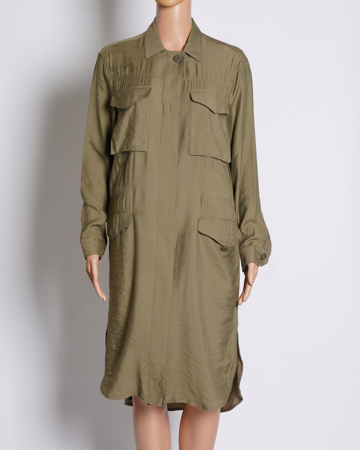 AllSaints Olive Dress
